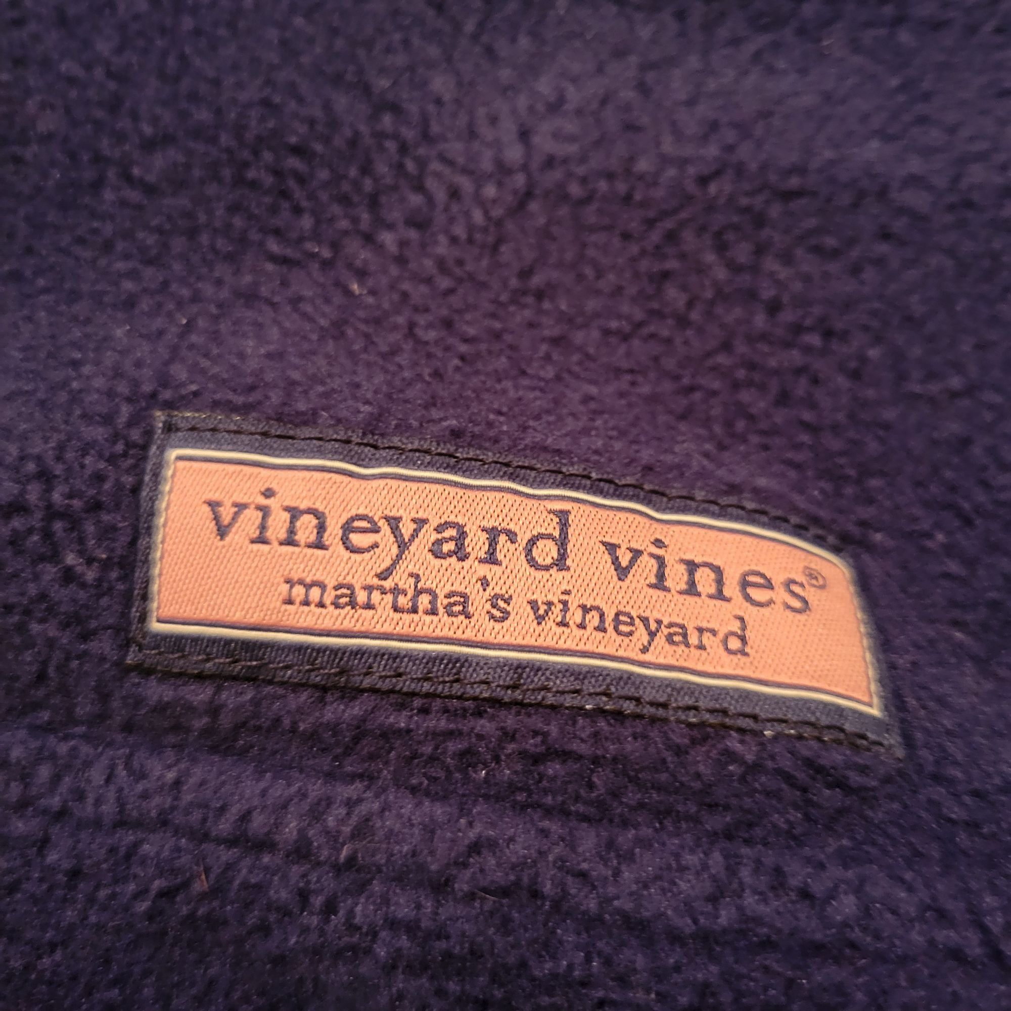 Vineyard Vines Vineyard Vines Fleece SHEP Vest Blue L Full Zip Sleeveless W Size US L / EU 52-54 / 3 - 6 Thumbnail