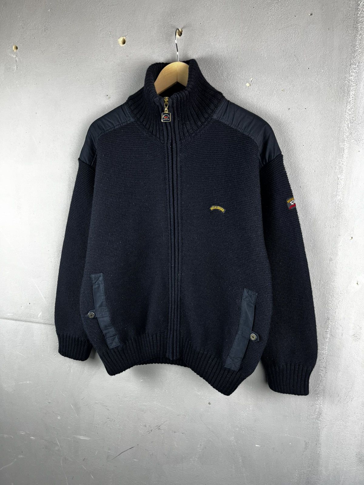 Paul & Shark Paul Shark zip sweater vintage 90s Size US M / EU 48-50 / 2 - 1 Thumbnail