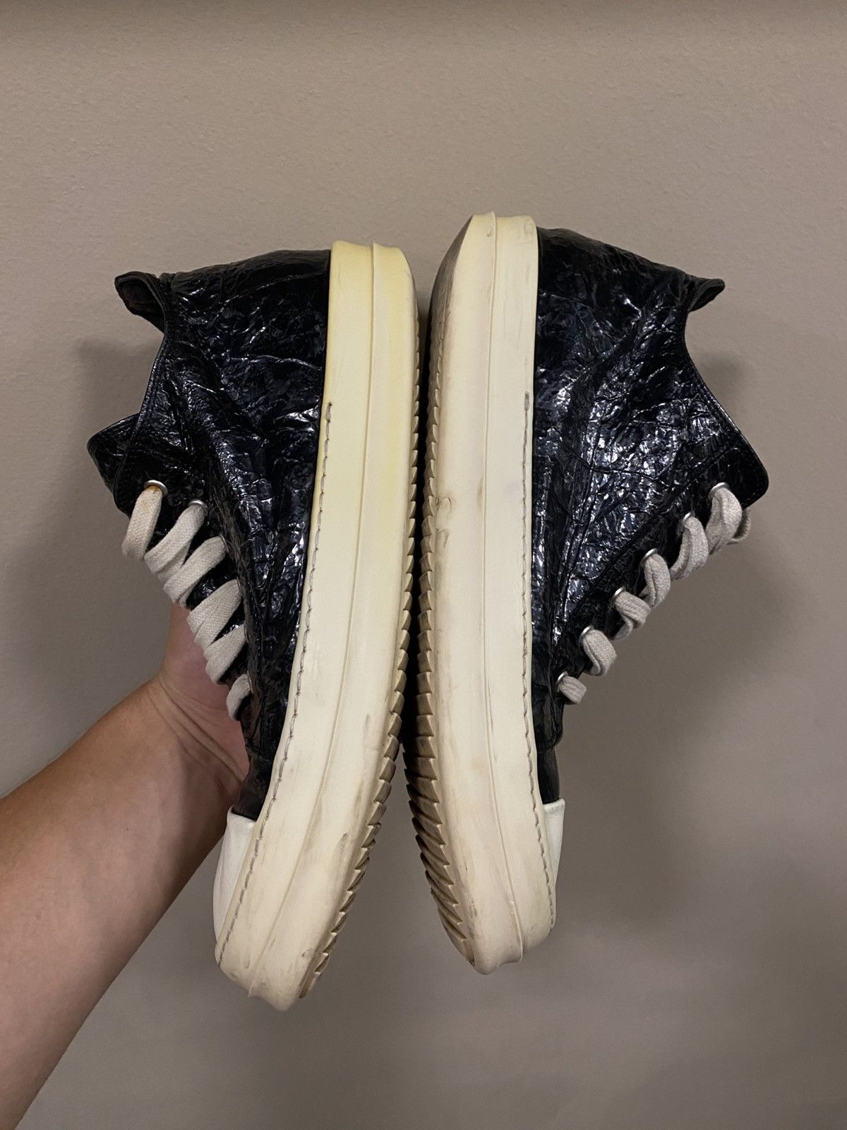 Rick Owens Drkshdw Rick Owens Dark Foil Sneakers Size US 11 / EU 44 - 4 Thumbnail