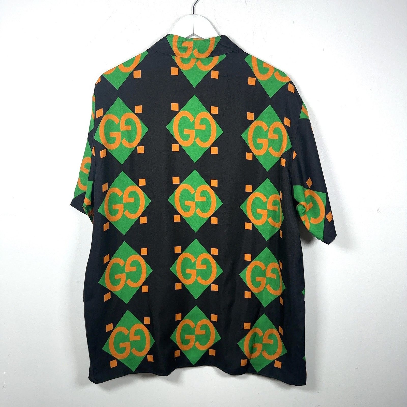 Gucci Gucci Mono-Block Silk Button-Up Shirt Size US M / EU 48-50 / 2 - 7 Thumbnail