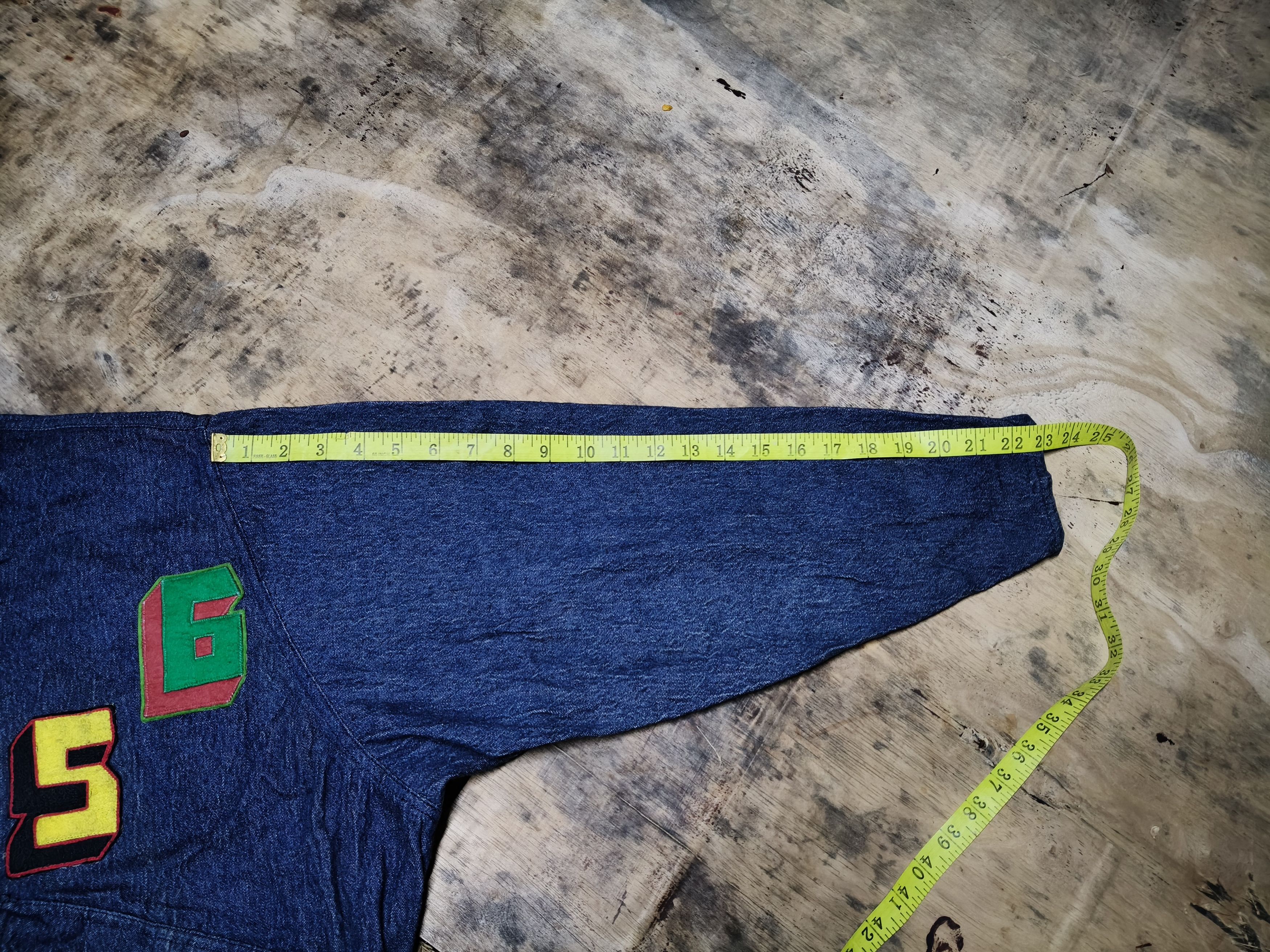 K-Factory Denim Jacket Number Style