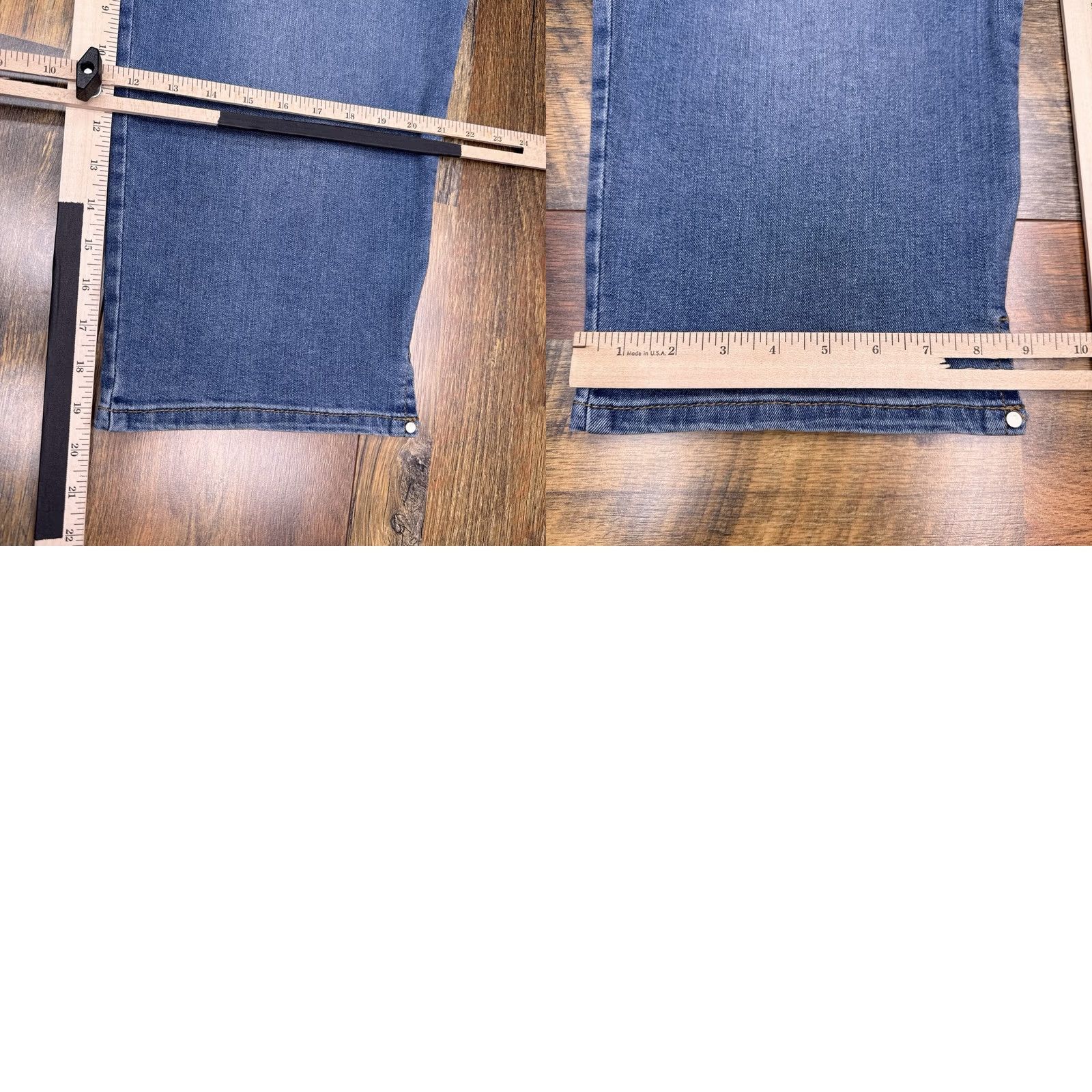 Gloria Vanderbilt Gloria Vanderbilt Amanda Capri Jeans 18 Regular High Rise Blue Denim Stretch 5-Pocket Womens Jeans Pants Capris Alex Amanda Model Vintage No Size 40" / US 18 - 9 Thumbnail
