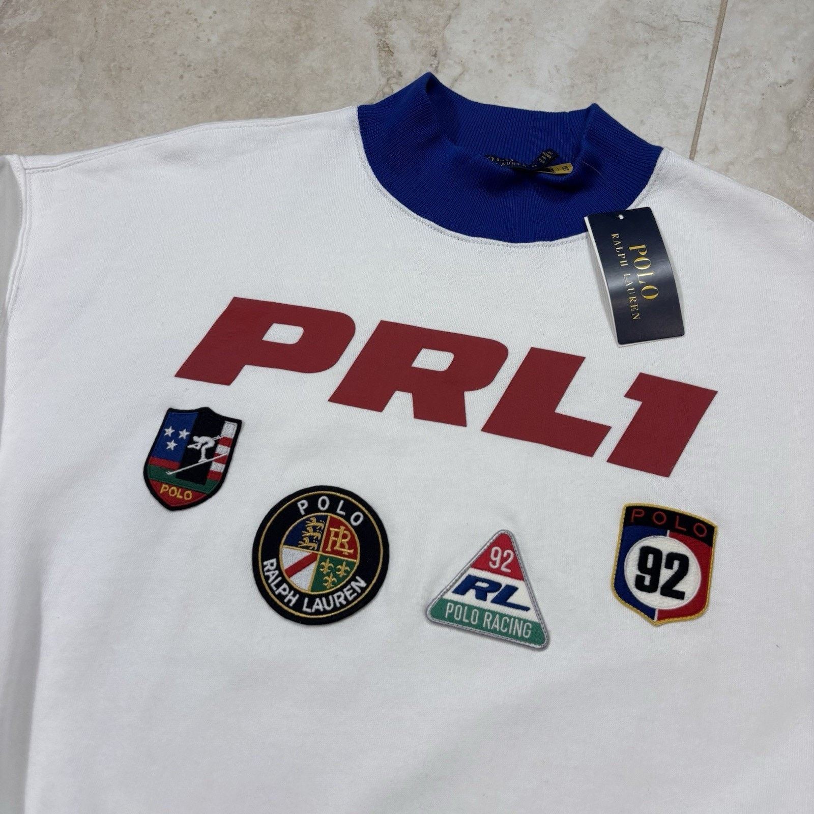 Polo Ralph Lauren NWT Polo Ralph Lauren Sweatshirt Wmns Med Sport Ski Racing Size M / US 6-8 / IT 42-44 - 3 Thumbnail