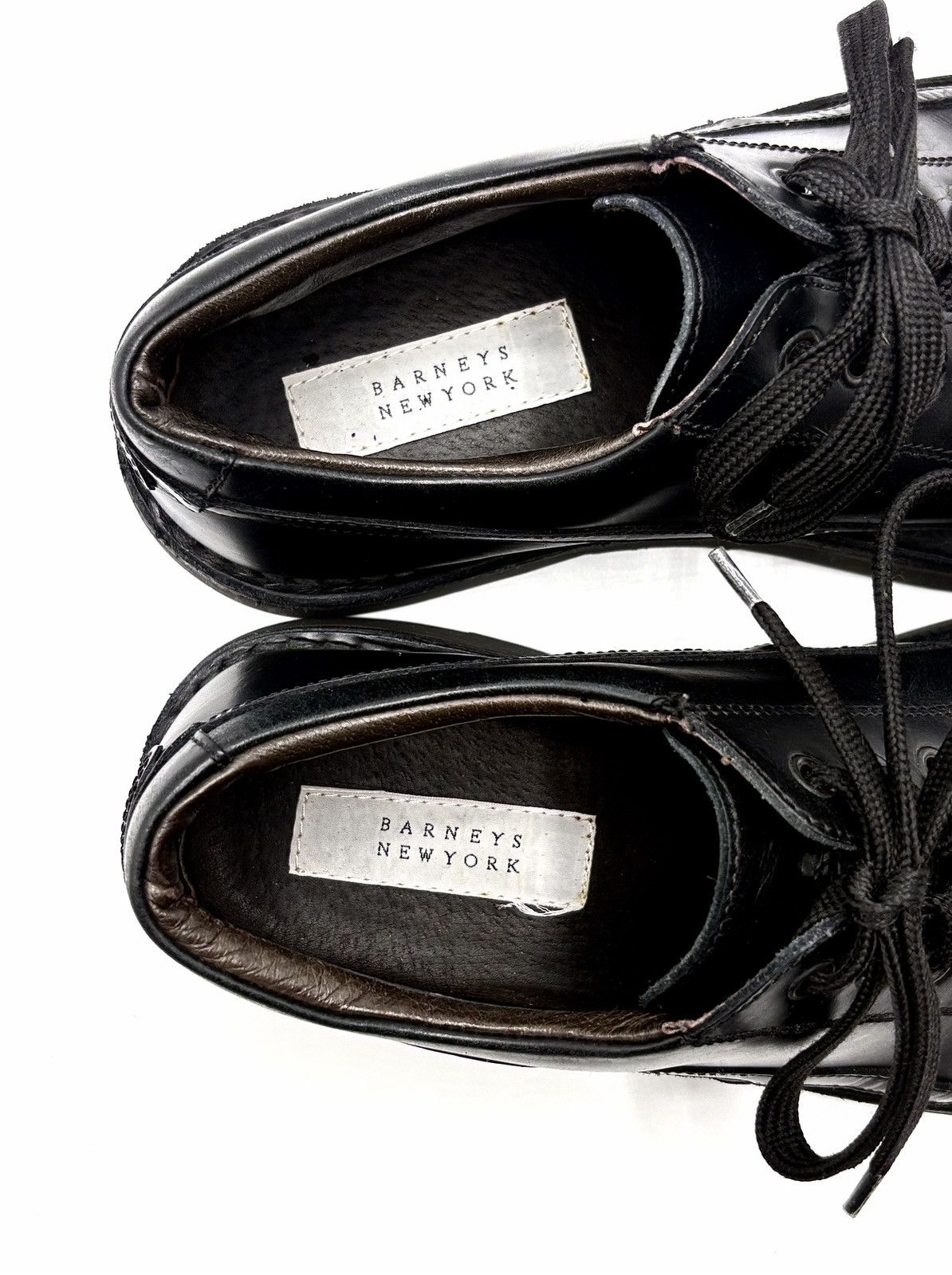 Barneys New York Barneys New York Italian Leather Derby Sneakers Size US 9 / EU 42 - 8 Thumbnail