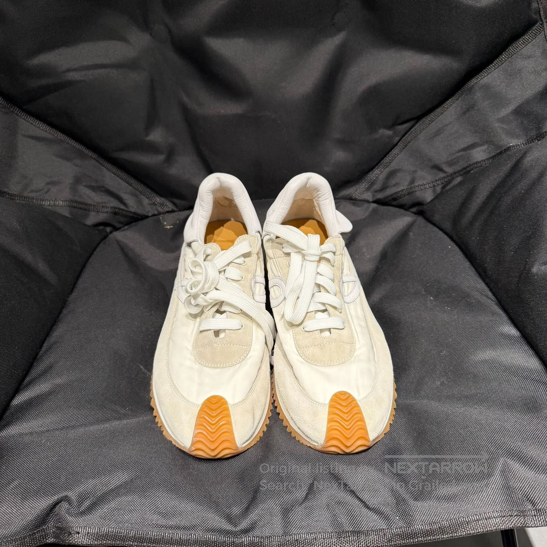 Loewe Loewe White Suede Patchwork Casual Shoes. Size US 10 / EU 43 - 3 Thumbnail
