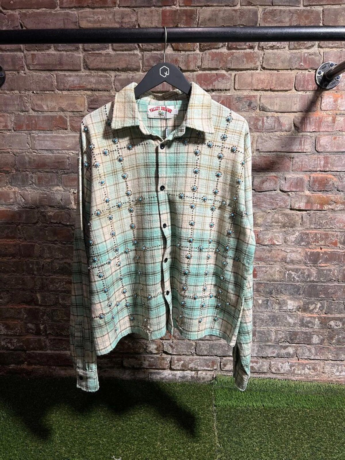 Vale Vale Forever Gemstone Flannel Green Sz. L Size US L / EU 52-54 / 3 - 1 Thumbnail