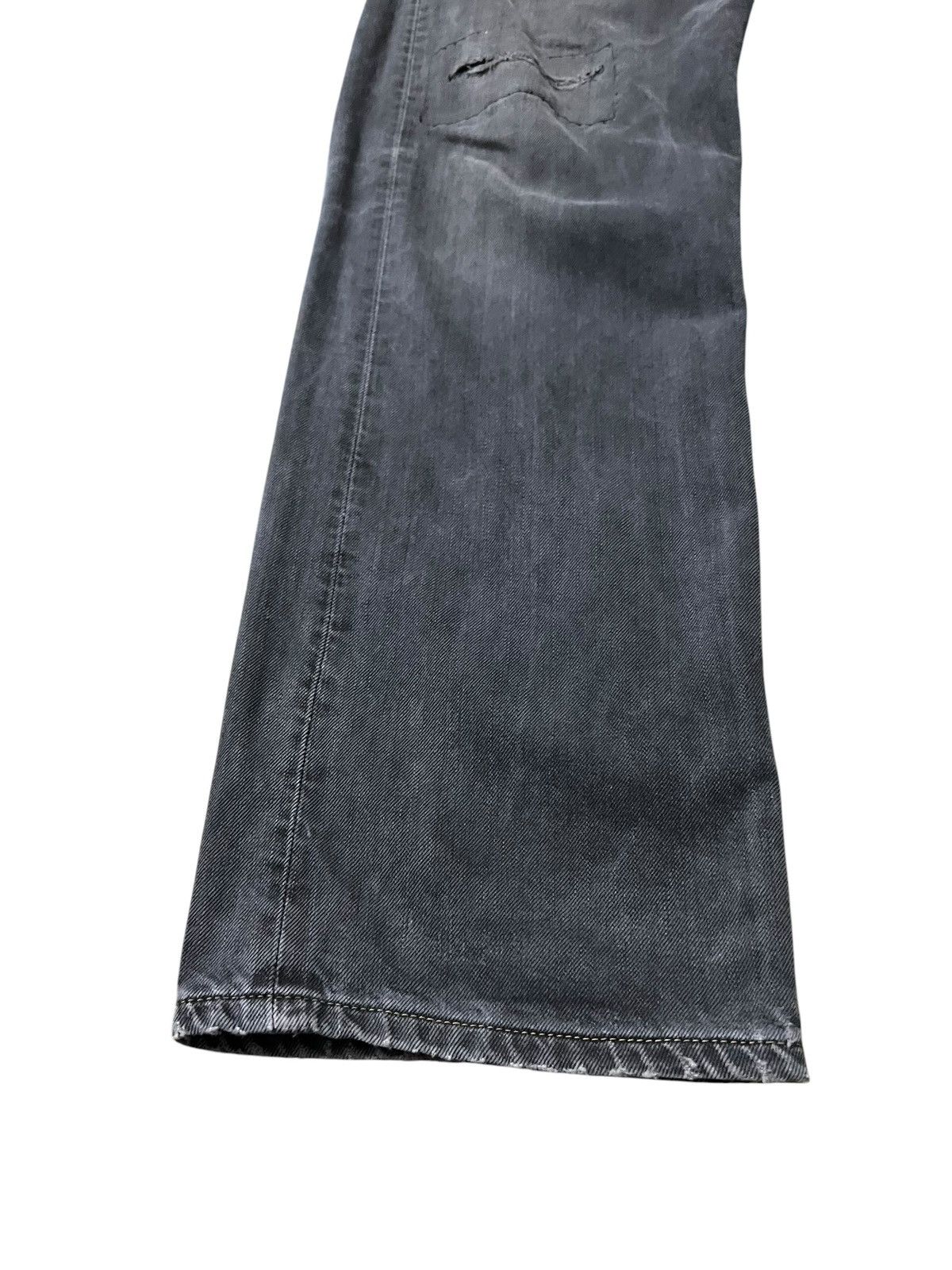 Levi's Vtg Levis 501 black Distressed Faded Jean Size US 31 - 4 Thumbnail