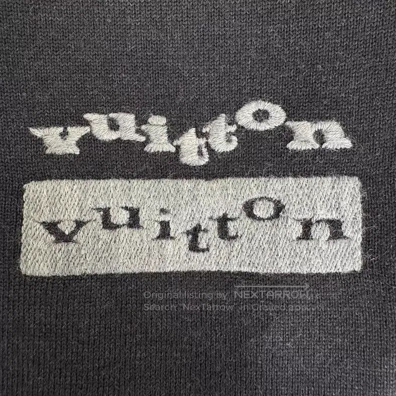 Louis Vuitton Louis Vuitton size m Letter embroidered logo knit slacks pa Size US 28 / EU 44 - 4 Thumbnail