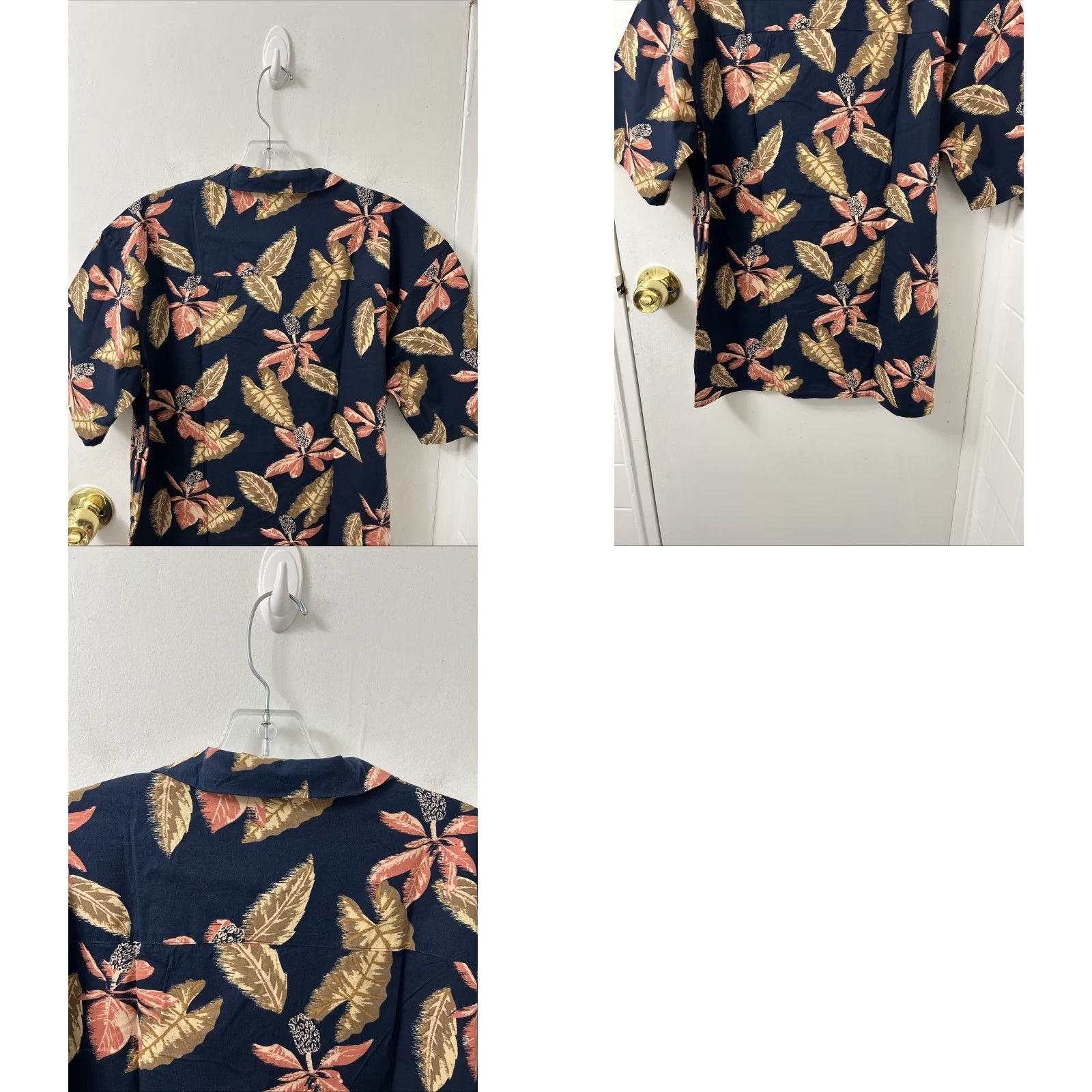 Uniqlo Uniqlo Floral Shirt Mens S Navy Blue Modal Hawaiian Button Down S/S 458354 Size US S / EU 44-46 / 1 - 8 Thumbnail