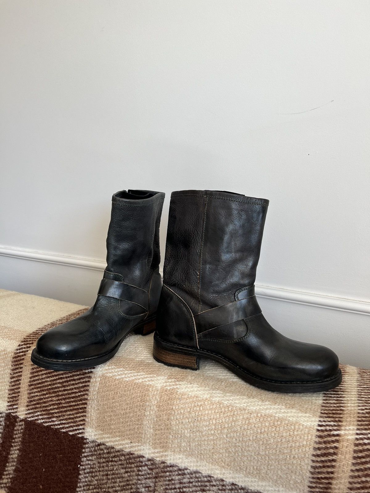 A.S.98 × If Six Was Nine Buffalo Avant Garde Leather boots style Airstep A.S 98 Size US 9 / IT 39 - 6 Thumbnail