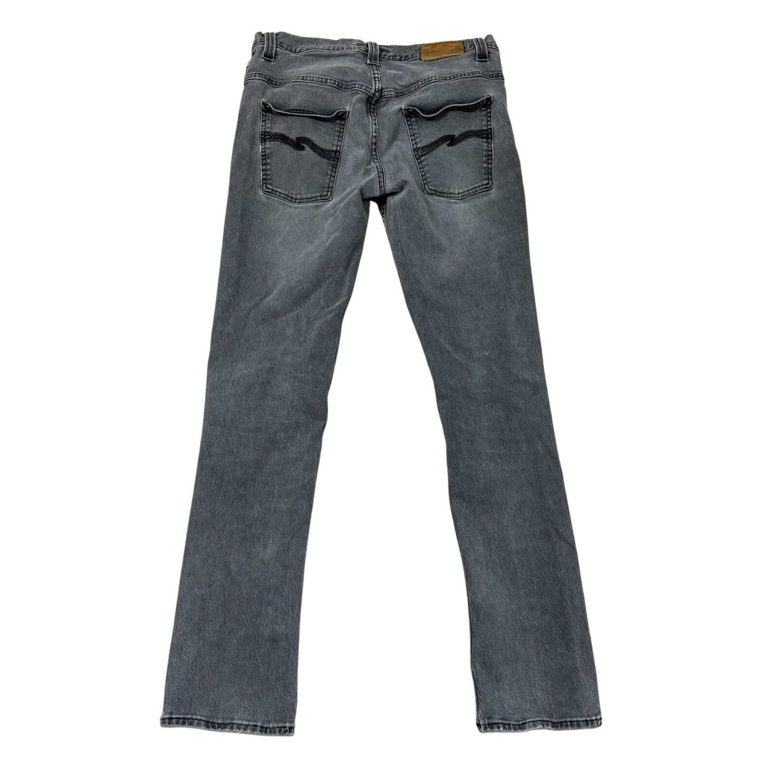 Nudie Jeans Nudie Jeans Co Thin Finn Superused Grey Denim Jeans 33x31 Size US 33 - 1 Thumbnail