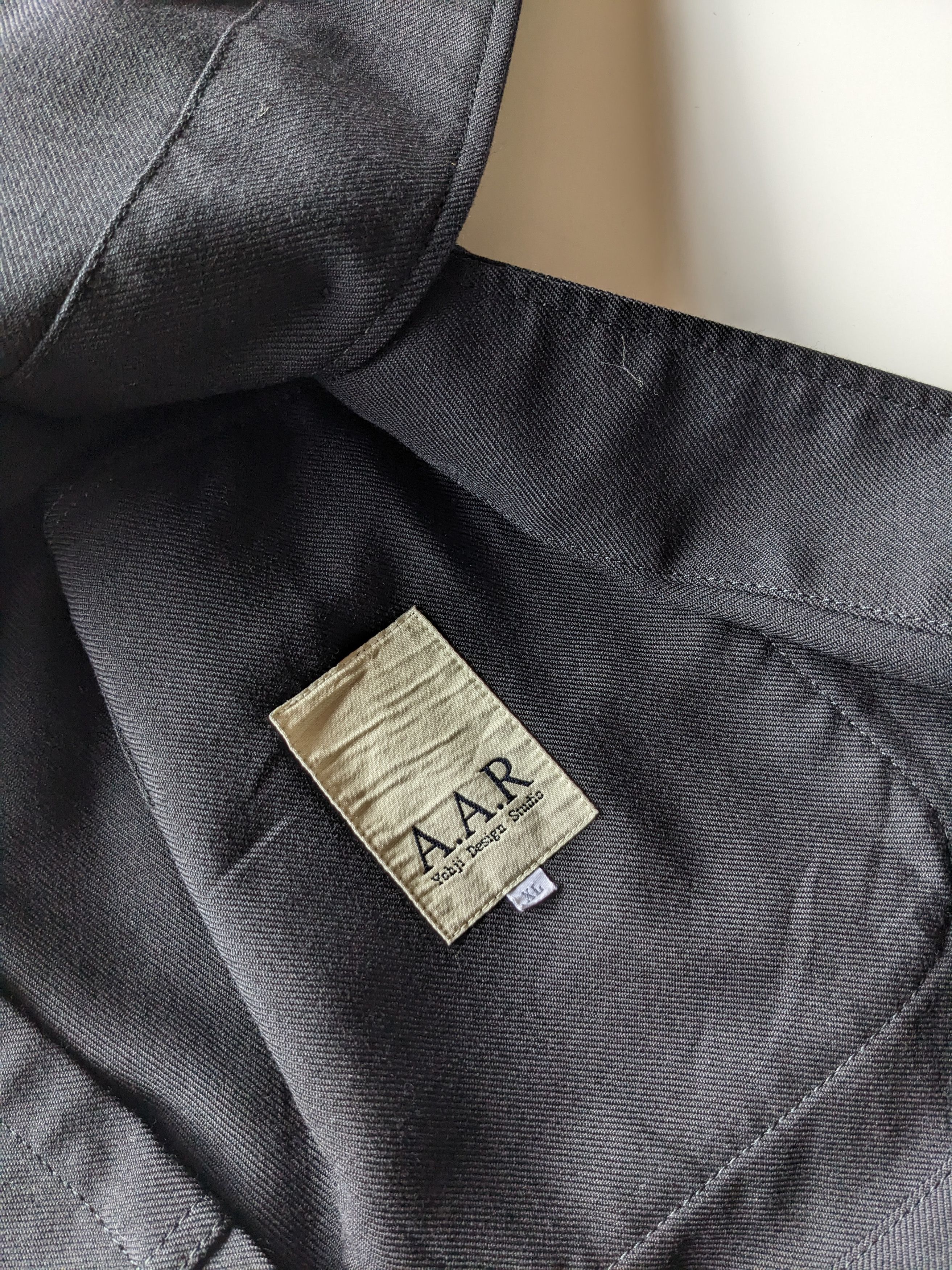 Designer × Vintage × Yohji Yamamoto Vintage Yohji Yamamoto A.A.R Design Studio jacket Size US XL / EU 56 / 4 - 6 Thumbnail