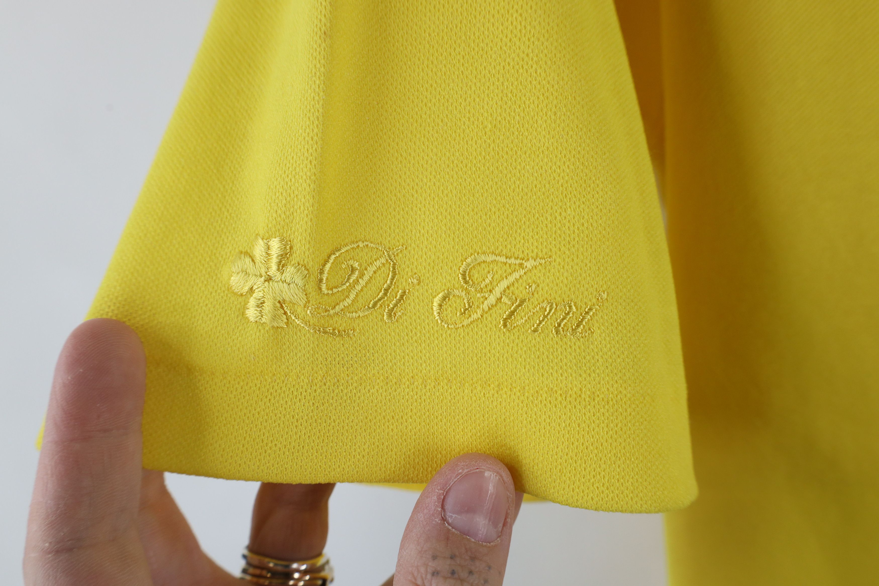 Vintage Vintage 60s 70s Streetwear Collared Pocket Polo Yellow USA Size US L / EU 52-54 / 3 - 4 Thumbnail