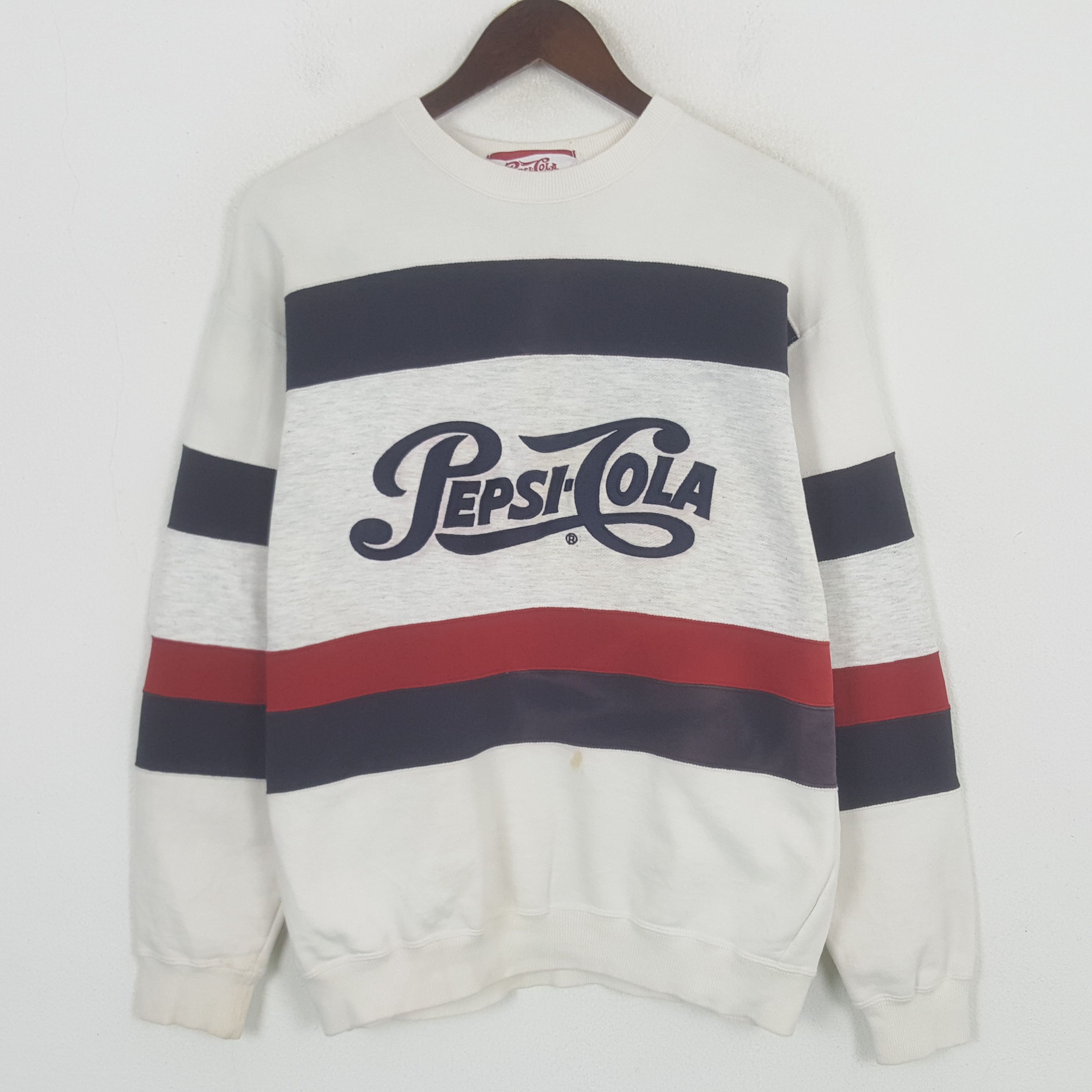 Pepsi Vintage Pepsi Cola Sweatshirt Size US M / EU 48-50 / 2 - 1 Thumbnail