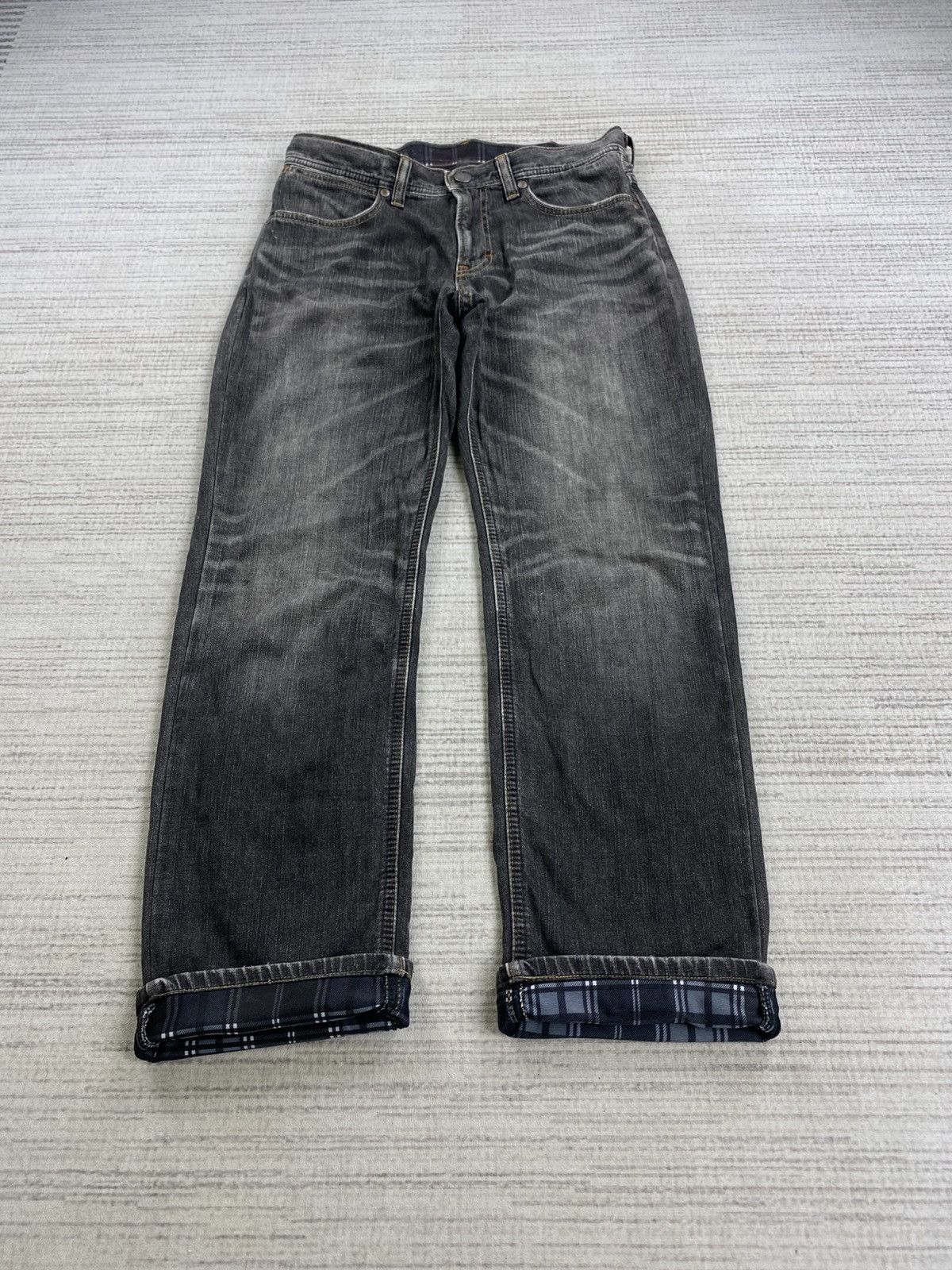 Japanese Brand × Vintage × Wrangler Vintage Wrangler Acid Grey Denim Jeans Size US 31 - 7 Thumbnail