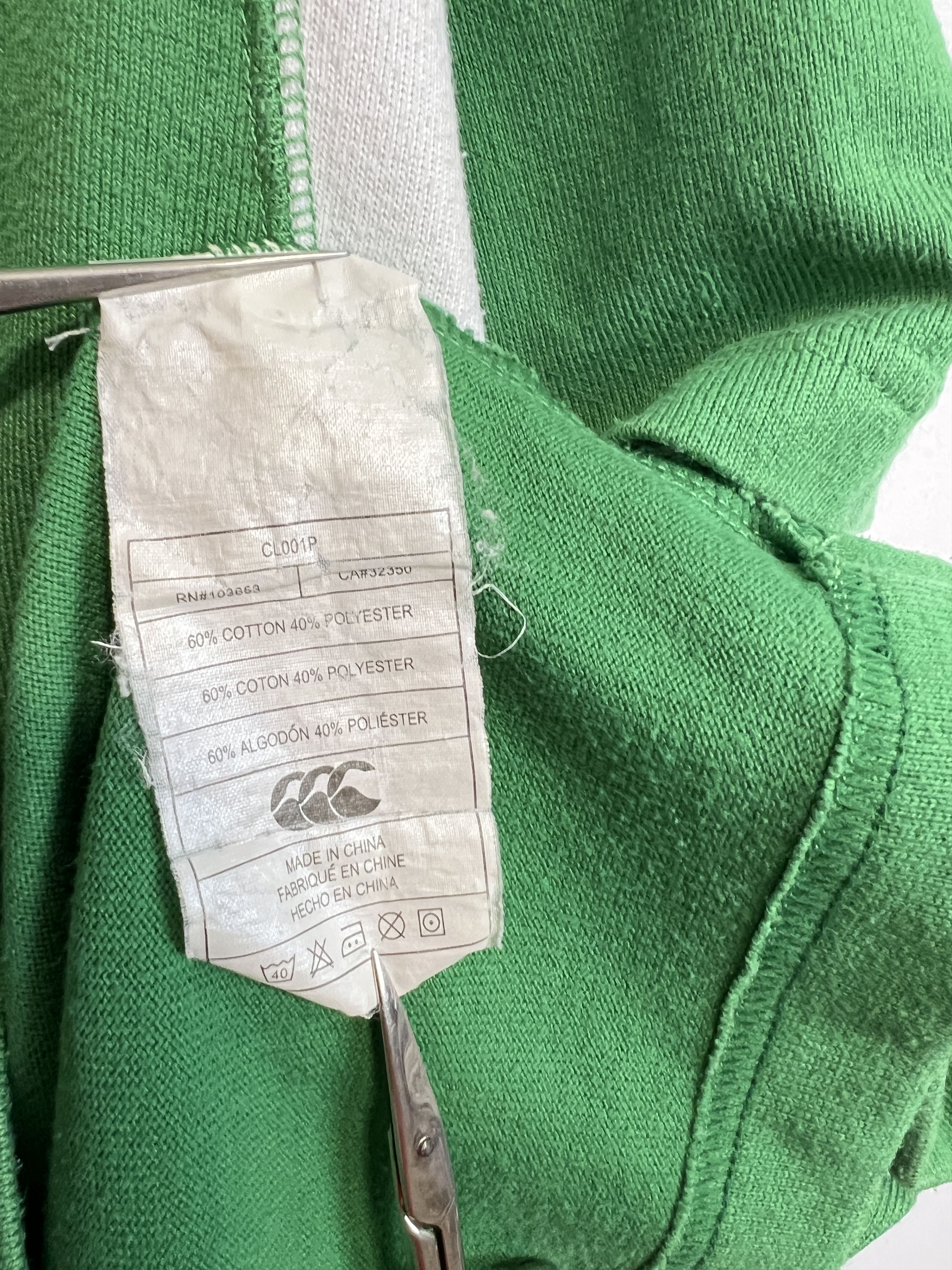 Vintage Canterbury Ireland Triple Crown Winners Rugby Shirt Jersey Size US XL / EU 56 / 4 - 6 Thumbnail