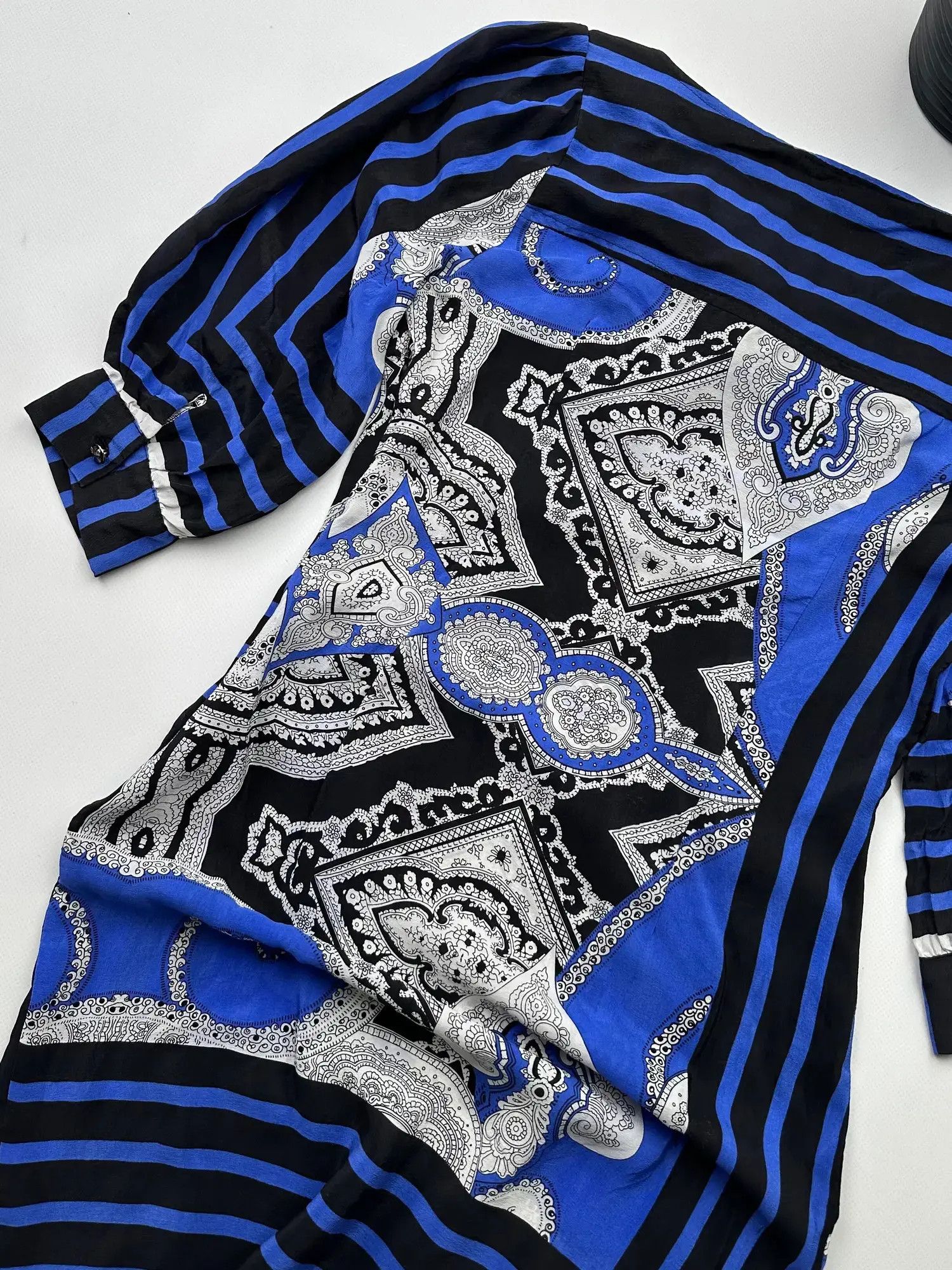 Just Cavalli Class Roberto Cavalli Vintage Printed Dress (367) Size S / US 4 / IT 40 - 9 Thumbnail