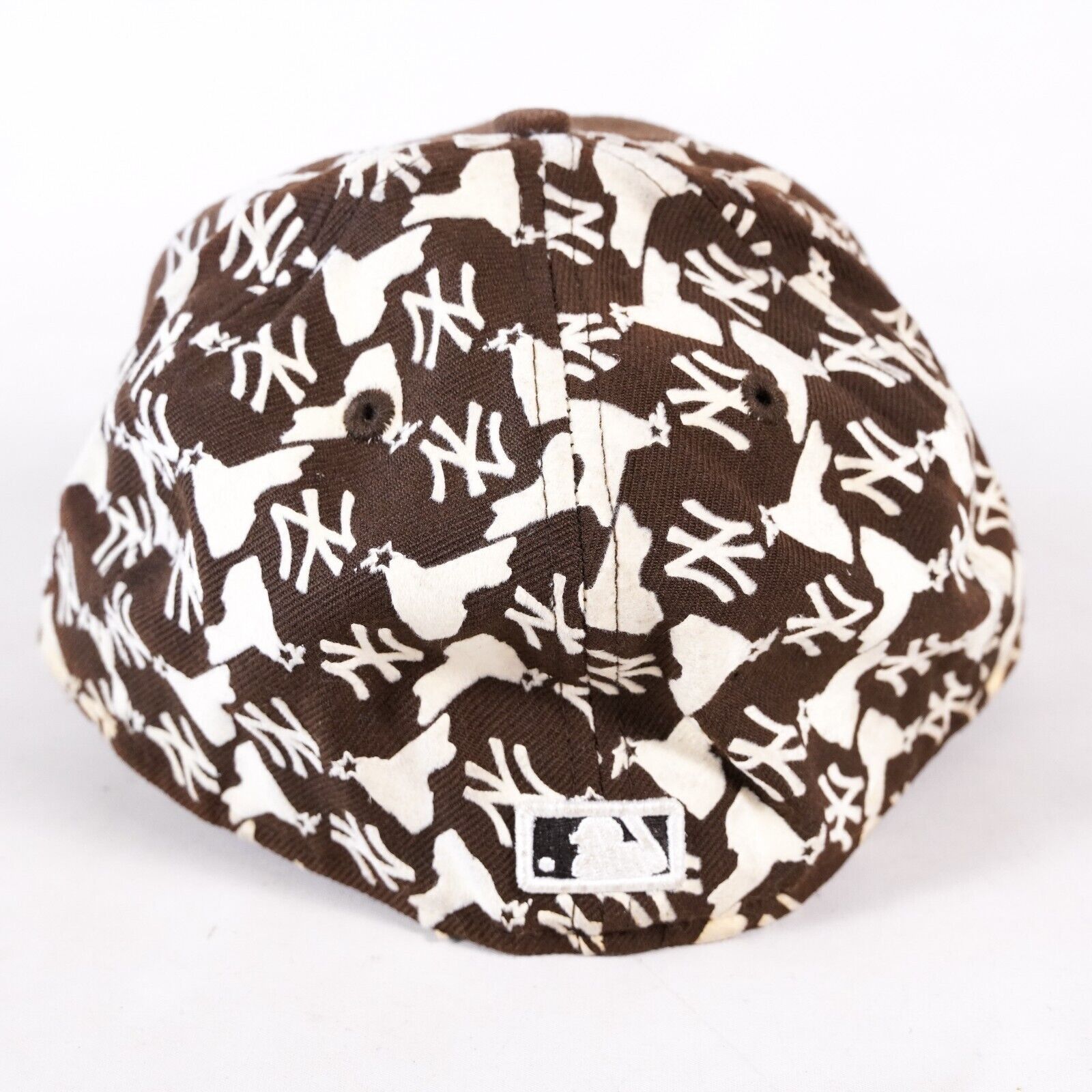 New Era New Era MLB Team New York Yankees Fitted Hat Cap Visor Brown Size ONE SIZE - 4 Thumbnail