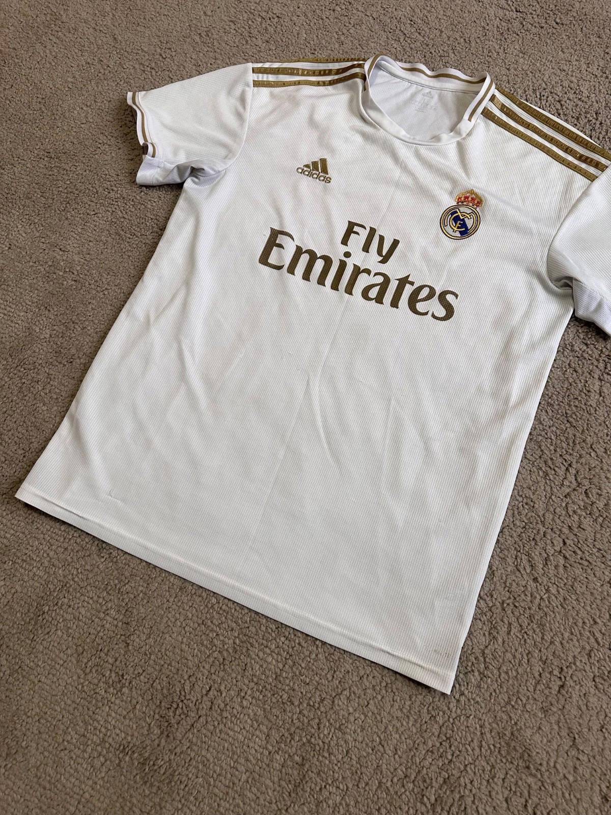 Adidas REAL MADRID 2019 2020 HOME SHIRT JERSEY ADIDAS DW4433 sz L Size US L / EU 52-54 / 3 - 2 Thumbnail