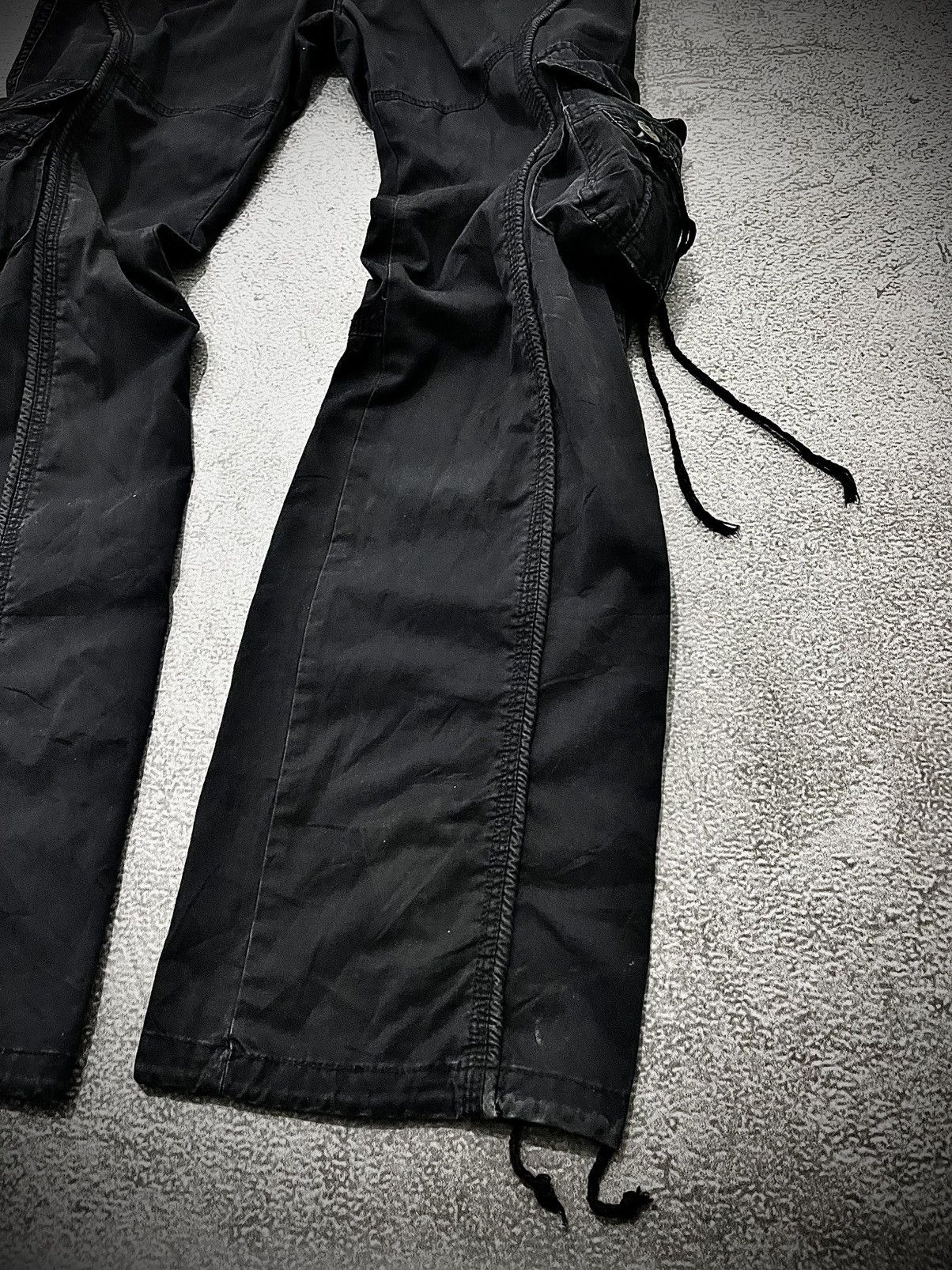 Japanese Brand 2000s Goa Cargo Flared Style Unknow Cargo Pants Size US 30 / EU 46 - 3 Thumbnail
