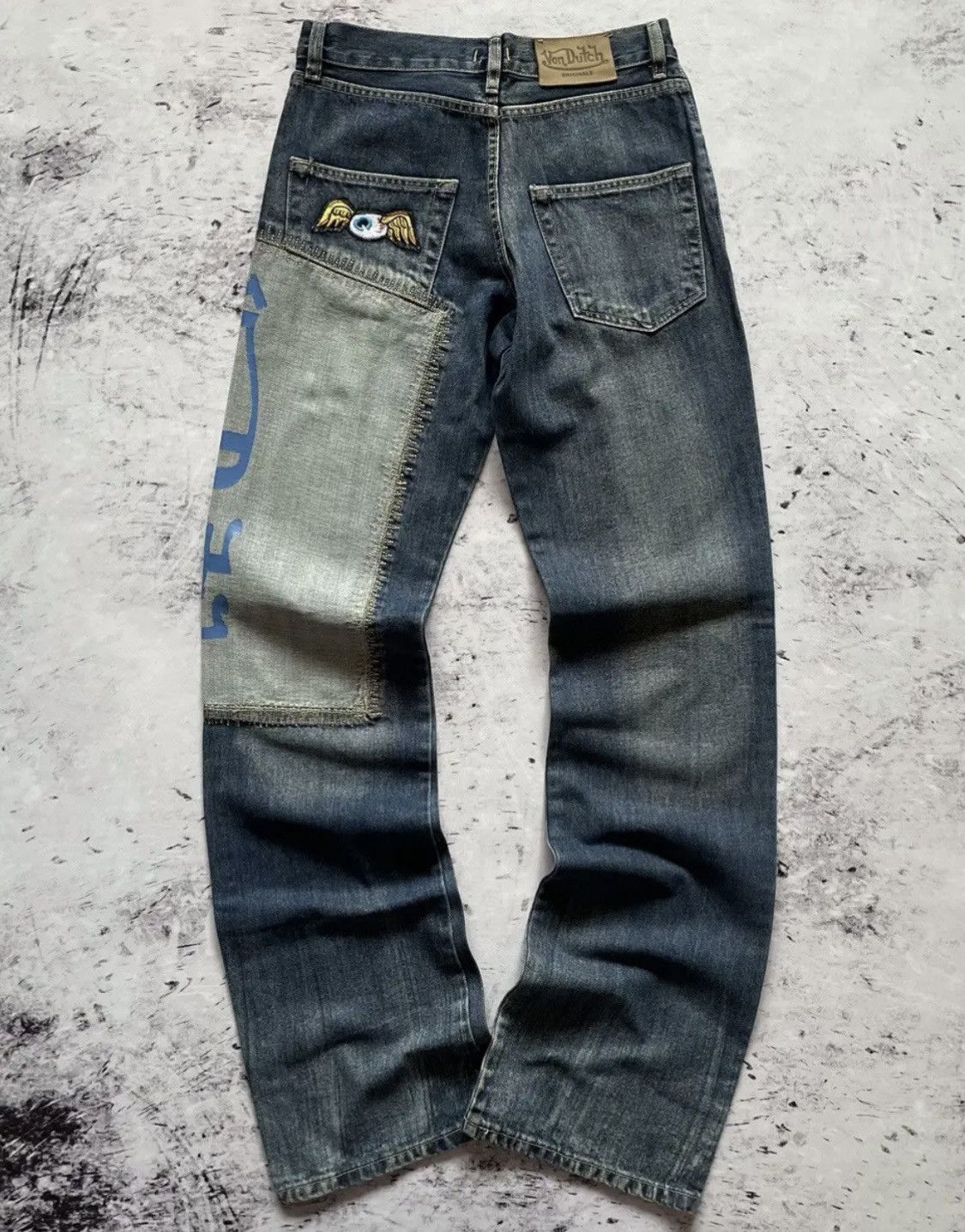 Vintage × Von Dutch Von Dutch Logo Jeans Size US 30 / EU 46 - 19 Thumbnail