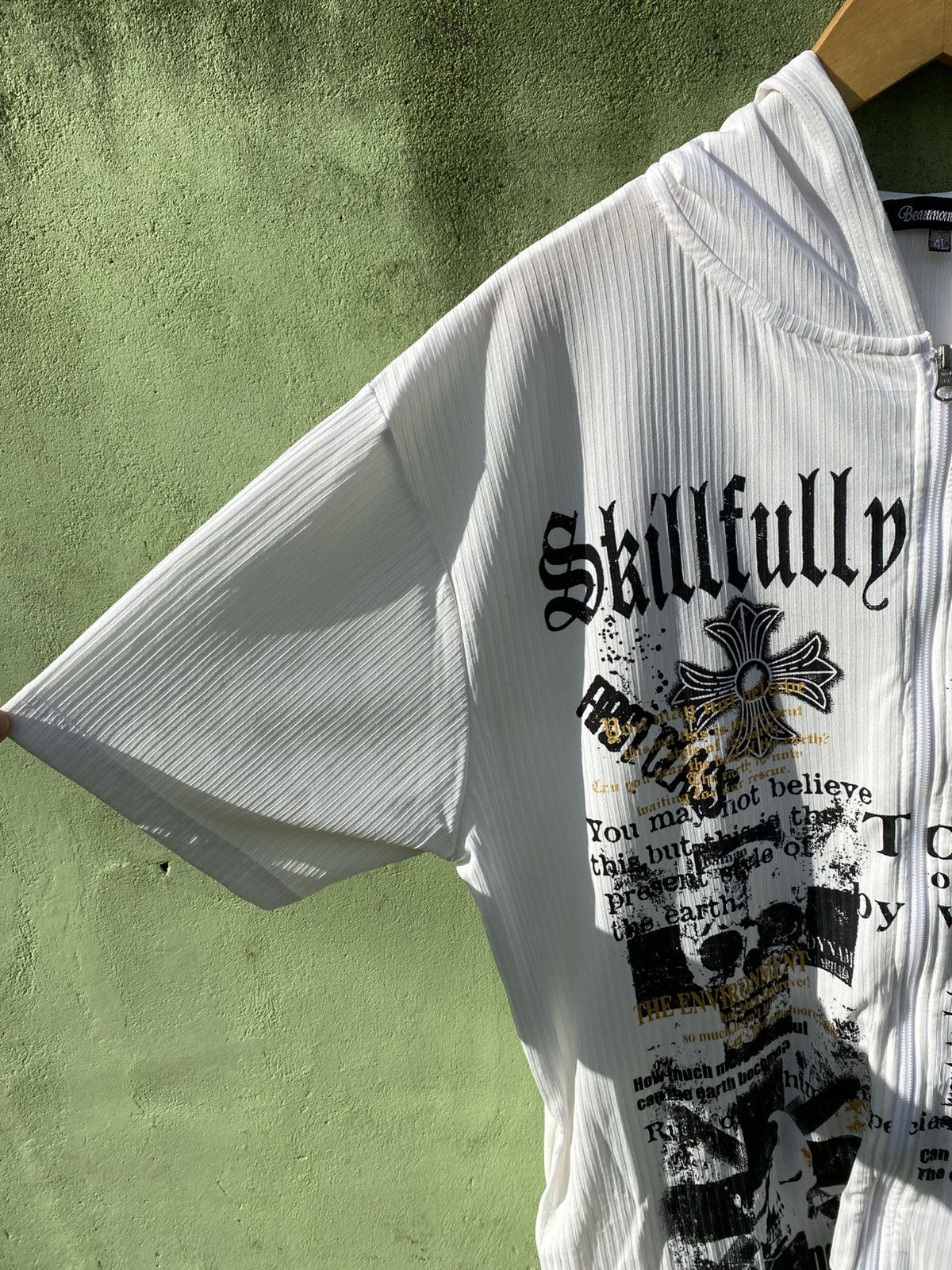 Japanese Brand Beaumont Carr 4L Vintage Punk Japanese Dark Gothic Hoodie Size US XXL / EU 58 / 5 - 4 Thumbnail