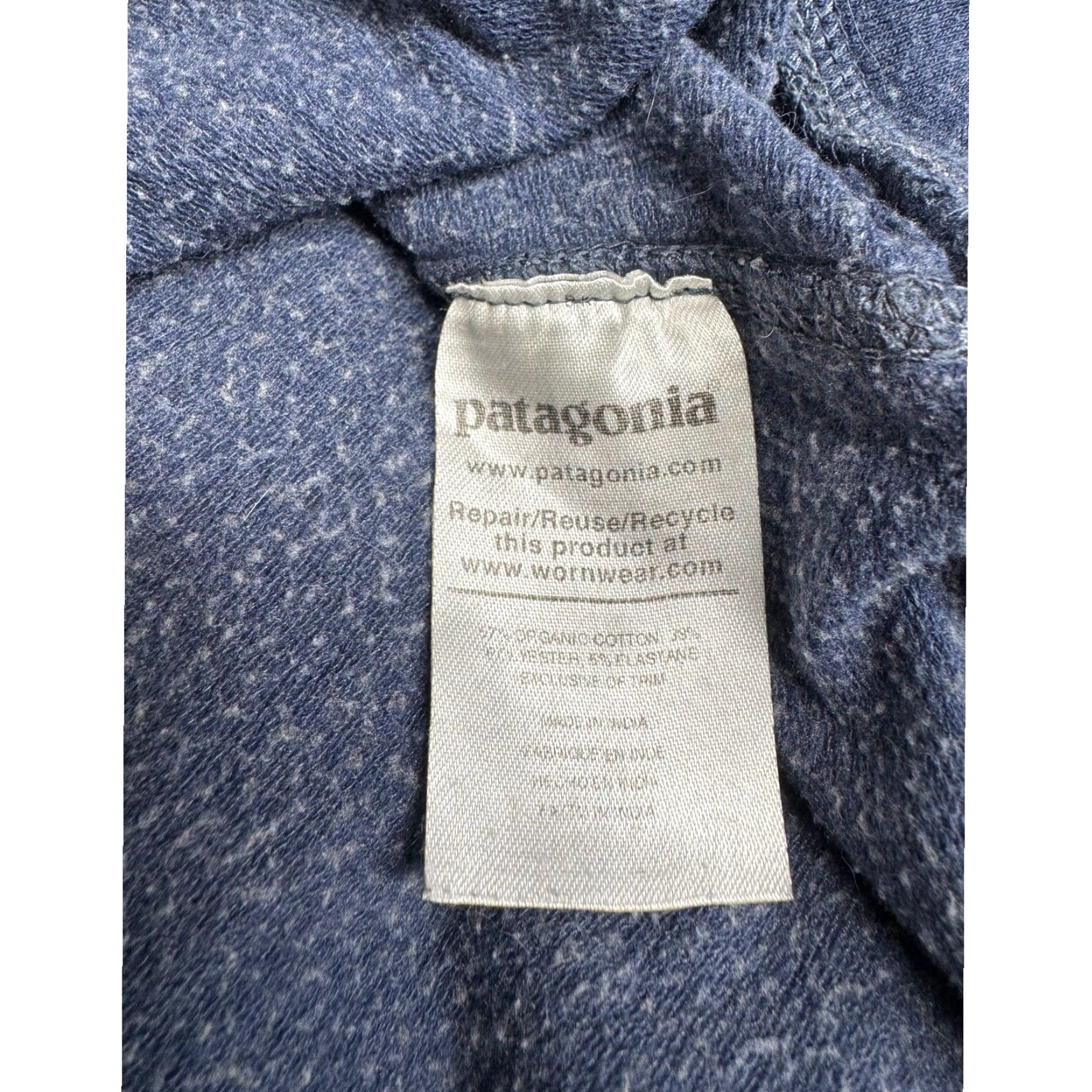 Patagonia Patagonia Women's P-6 Label Ahnya Crew Sweatshirt M Stone Blue Shirt Womens Size M Blue Size M / US 6-8 / IT 42-44 - 6 Thumbnail