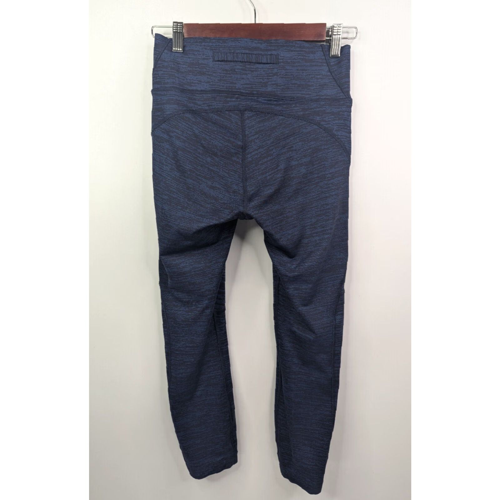 Outdoor Voices Outdoor Voices Leggings Night Blue Space Dye TechSweat Flex Crop Size Small Women Size 28" / US 6 / IT 42 - 3 Thumbnail