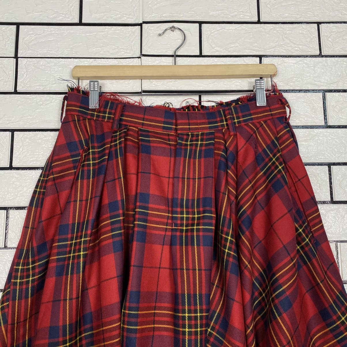Comme des Garcons 🔥AD2005 Vintage Harem Pants Comme Des Garcons Plaid Tartan Size US 28 / EU 44 - 3 Thumbnail