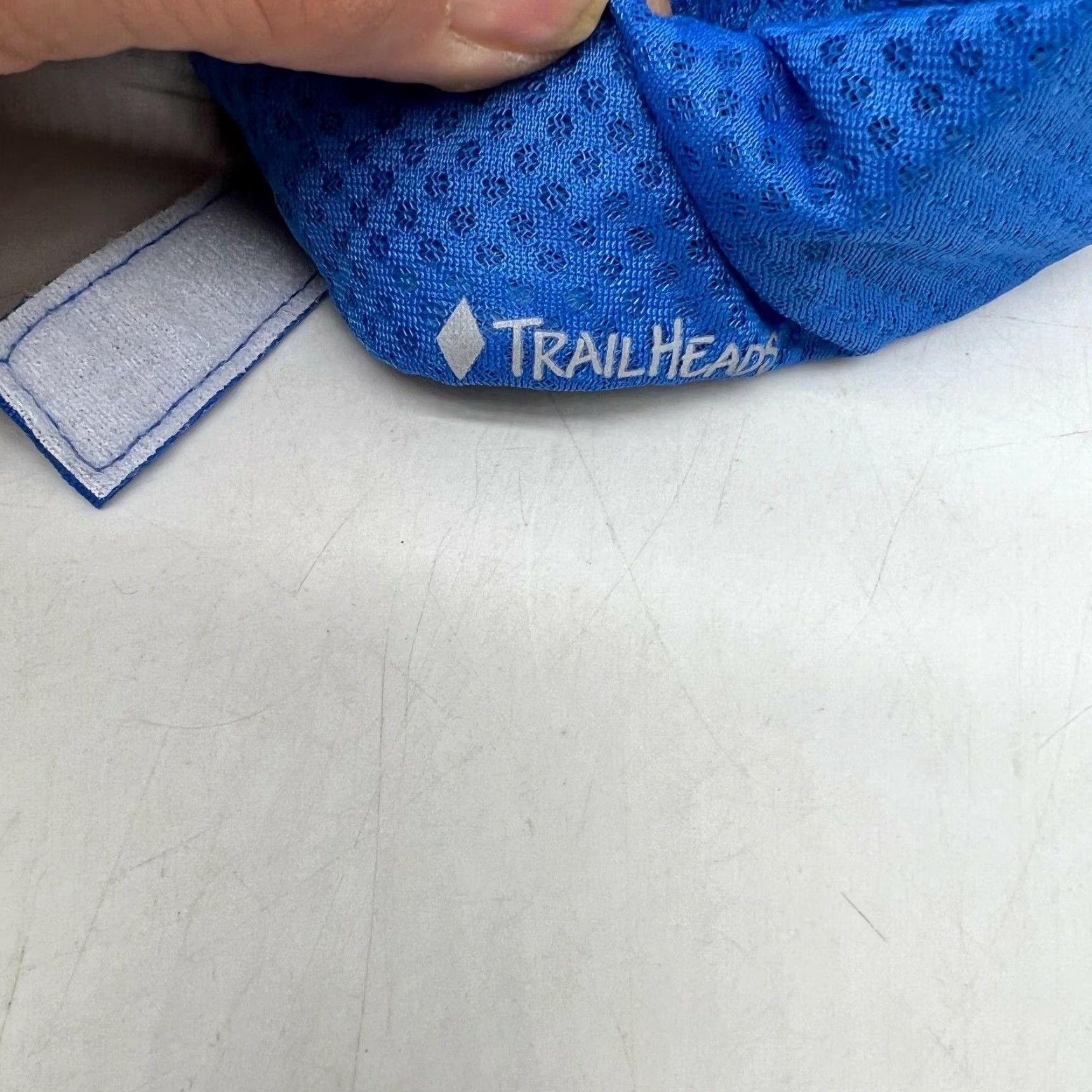 Vintage Trailheads Womens Trailheads Cap Running Cap Blue One Size Lightweight Adjustable Sport Activewear Shirt? Size ONE SIZE - 3 Thumbnail