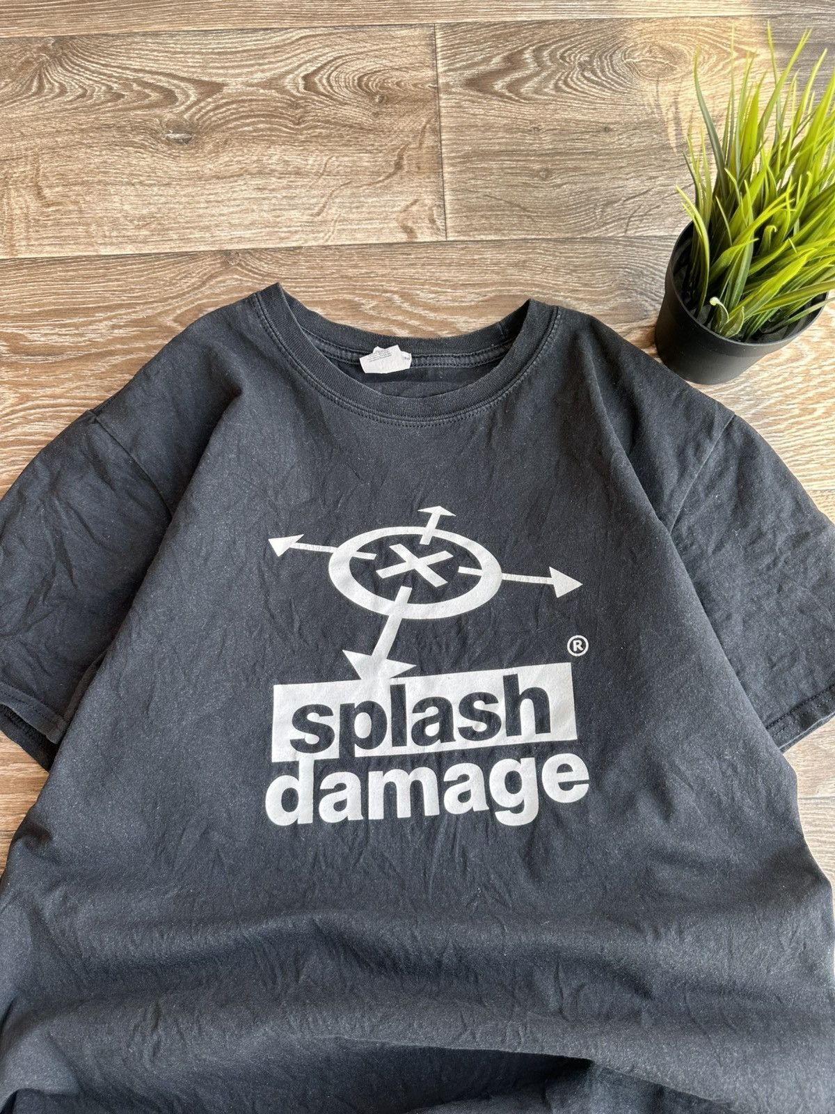 Vintage 🔥 Splash Damage Game T Shirt Playstation Rockstar Halo GTA Size US L / EU 52-54 / 3 - 2 Thumbnail