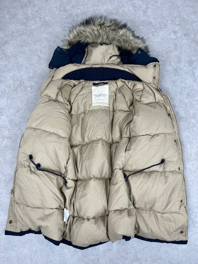 Polo Ralph Lauren 2000s Ralph Lauren Denim & Supply Fur Hood Puffer Parka Navy Jacket Size US M / EU 48-50 / 2 - 8 Thumbnail