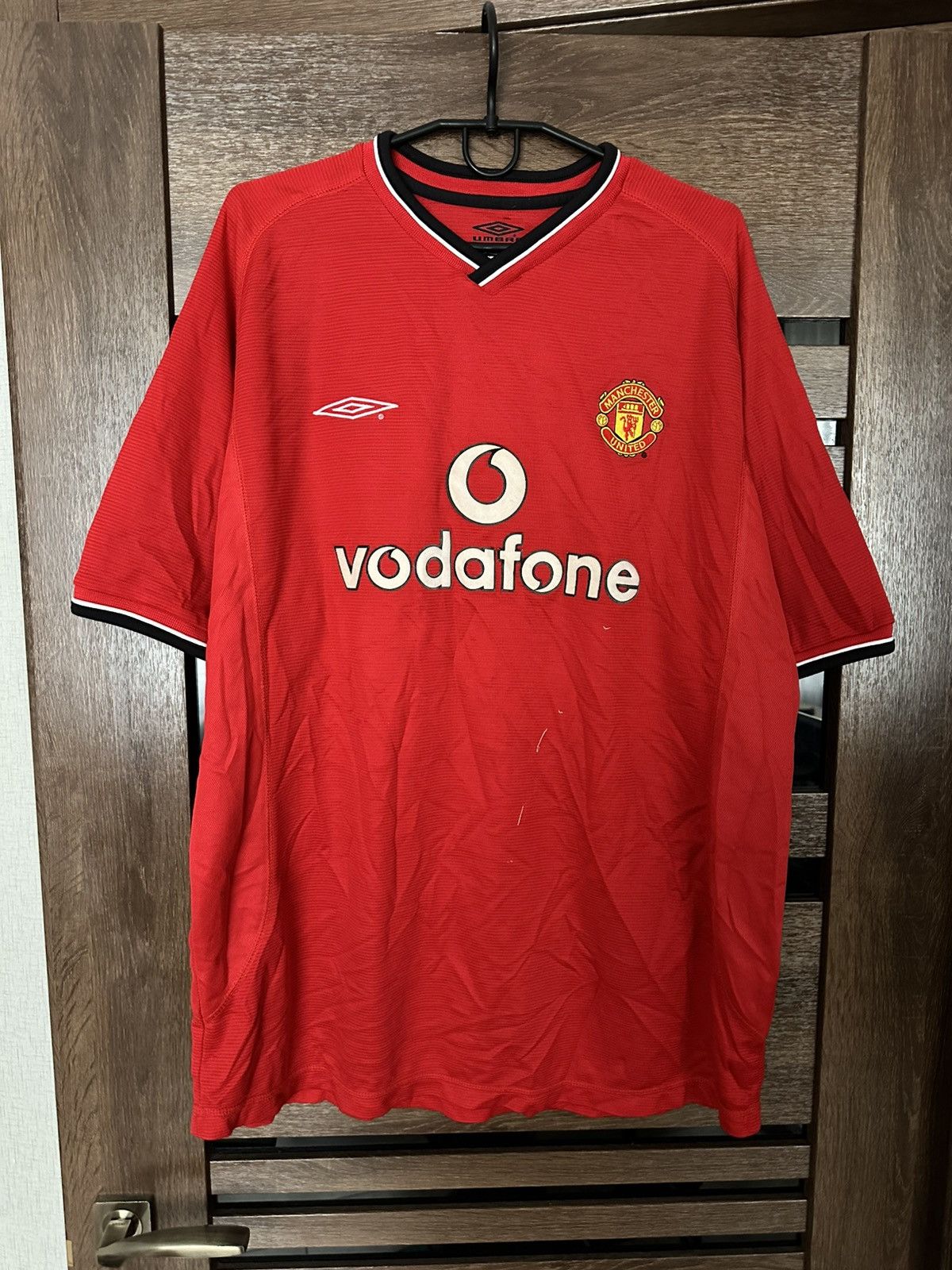 Umbro 2000/2002 Umbro Manchester United Vintage Soccer Jersey Size US XL / EU 56 / 4 - 2 Thumbnail