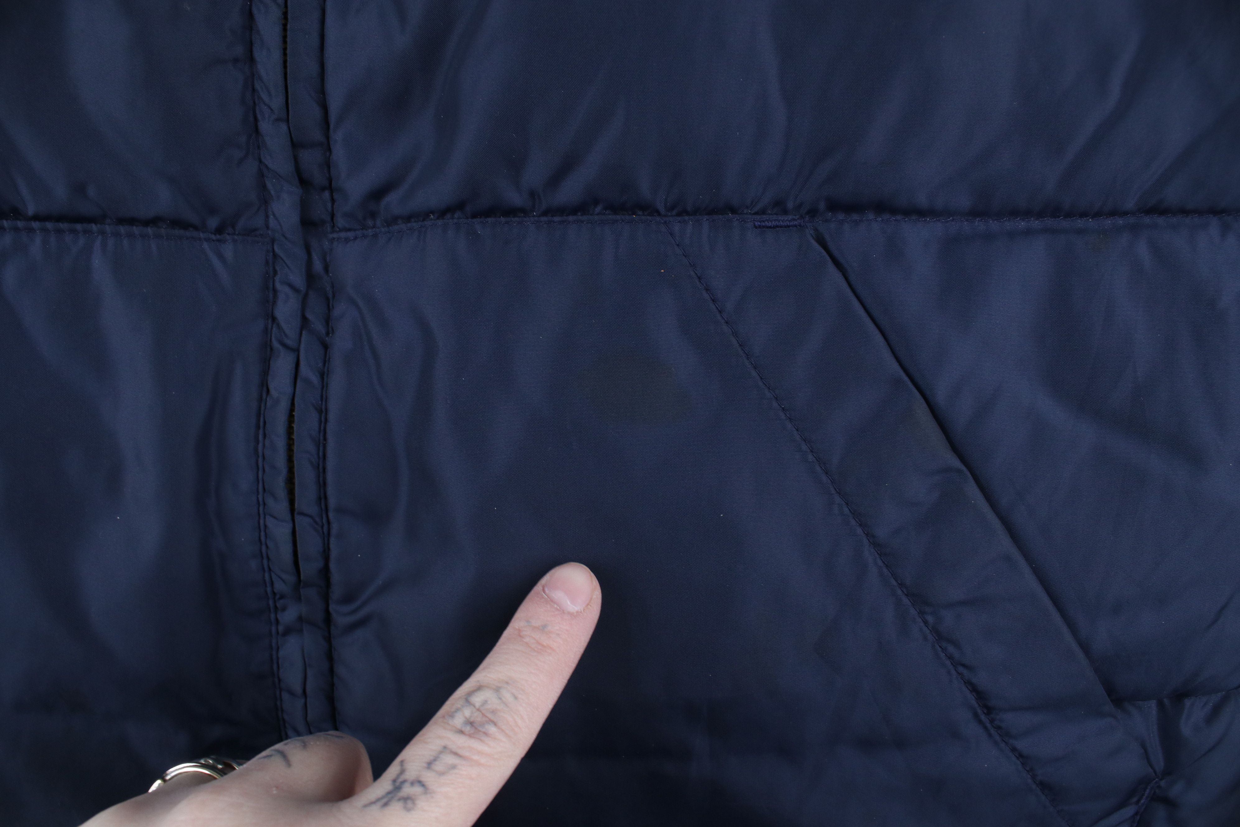 Eddie Bauer × Vintage Vintage 90s Eddie Bauer Duck Down Puffer Vest Jacket Blue Size US S / EU 44-46 / 1 - 4 Thumbnail