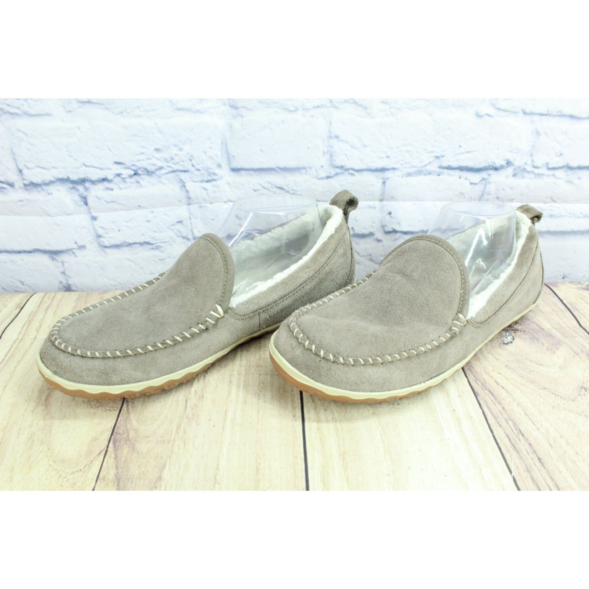 L.L. Bean LL Bean Suede Fleece Lined Mountain Moccasin Slippers 10 M Size US 10 / IT 40 - 2 Thumbnail