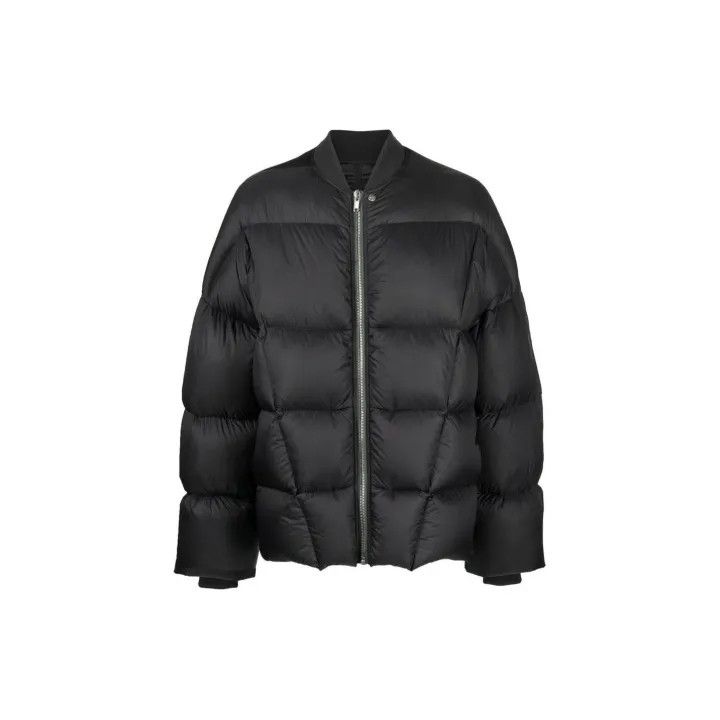 Rick Owens Rick Owens Black Padded Bomber Jacket 0079 Size US L / EU 52-54 / 3 - 1 Thumbnail