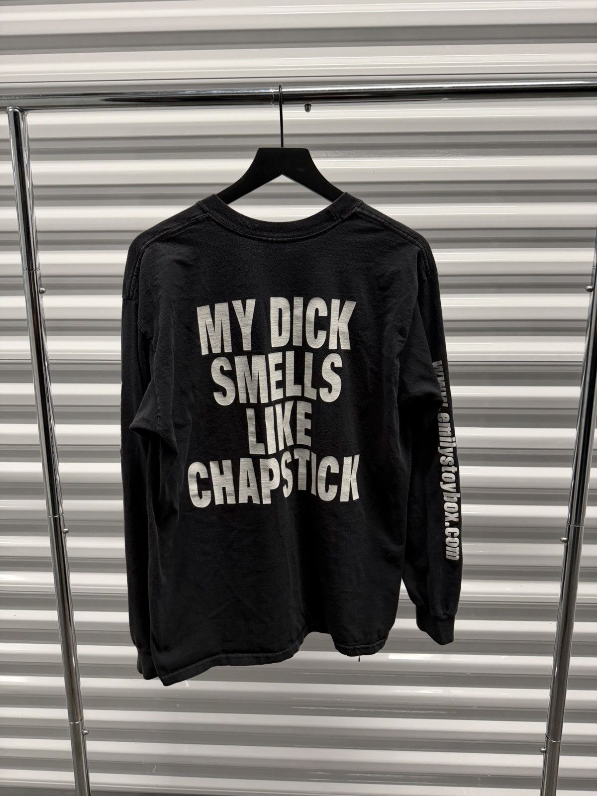 Vintage Vintage My Dick Smells Like Chapstick shirt erd grunge emily Size US L / EU 52-54 / 3 - 1 Thumbnail