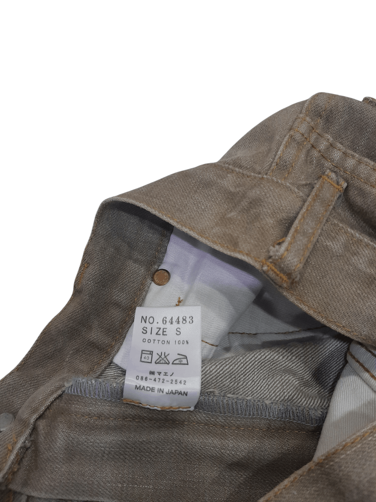 Eternal ETERNAL Japan Bitchu Kurashiki Biker Denim (F519) Waist 28 Size US 28 / EU 44 - 8 Thumbnail