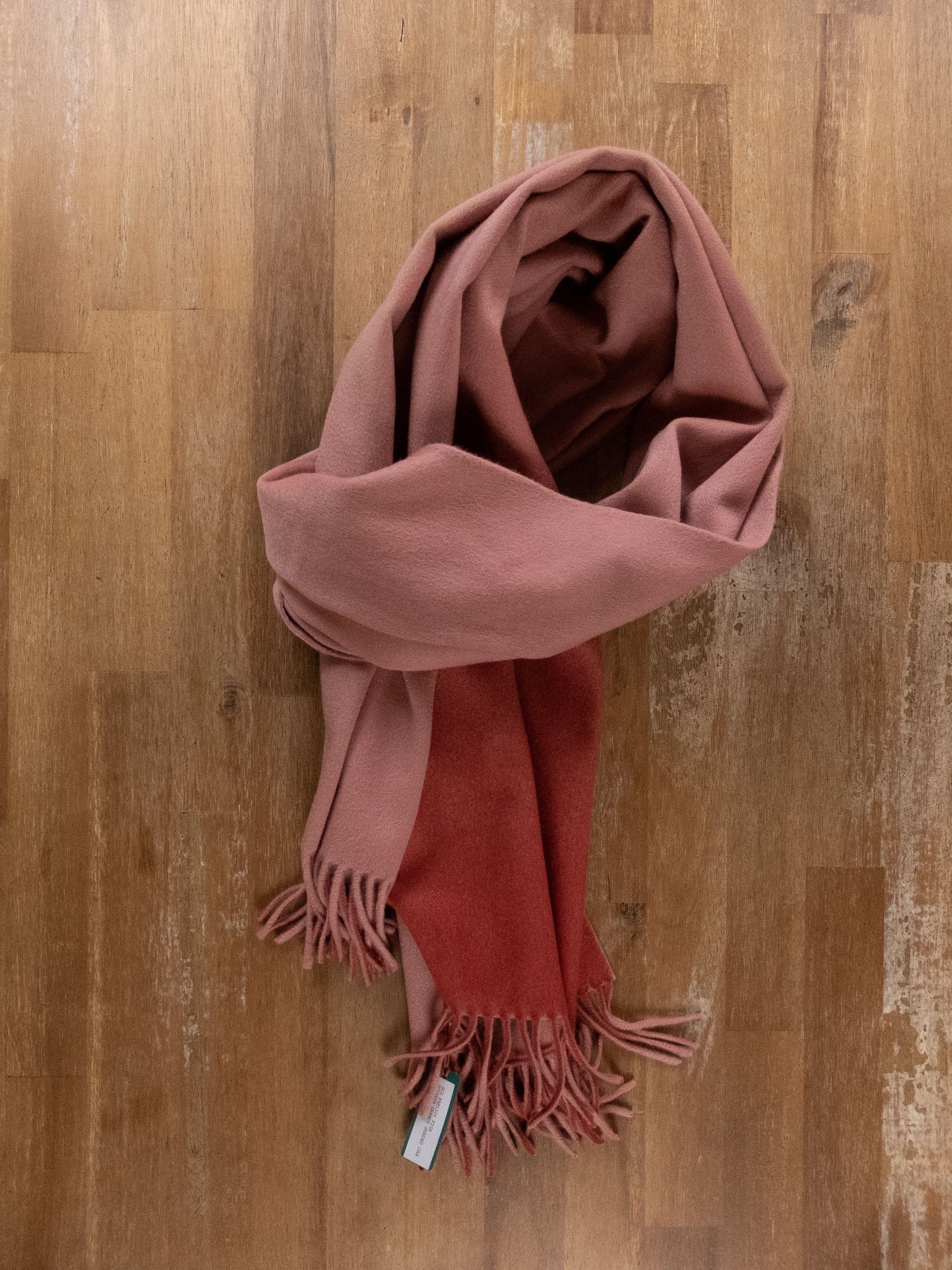 Loro Piana LORO PIANA shaded pink knit pure cashmere scarf authentic Size ONE SIZE - 6 Thumbnail