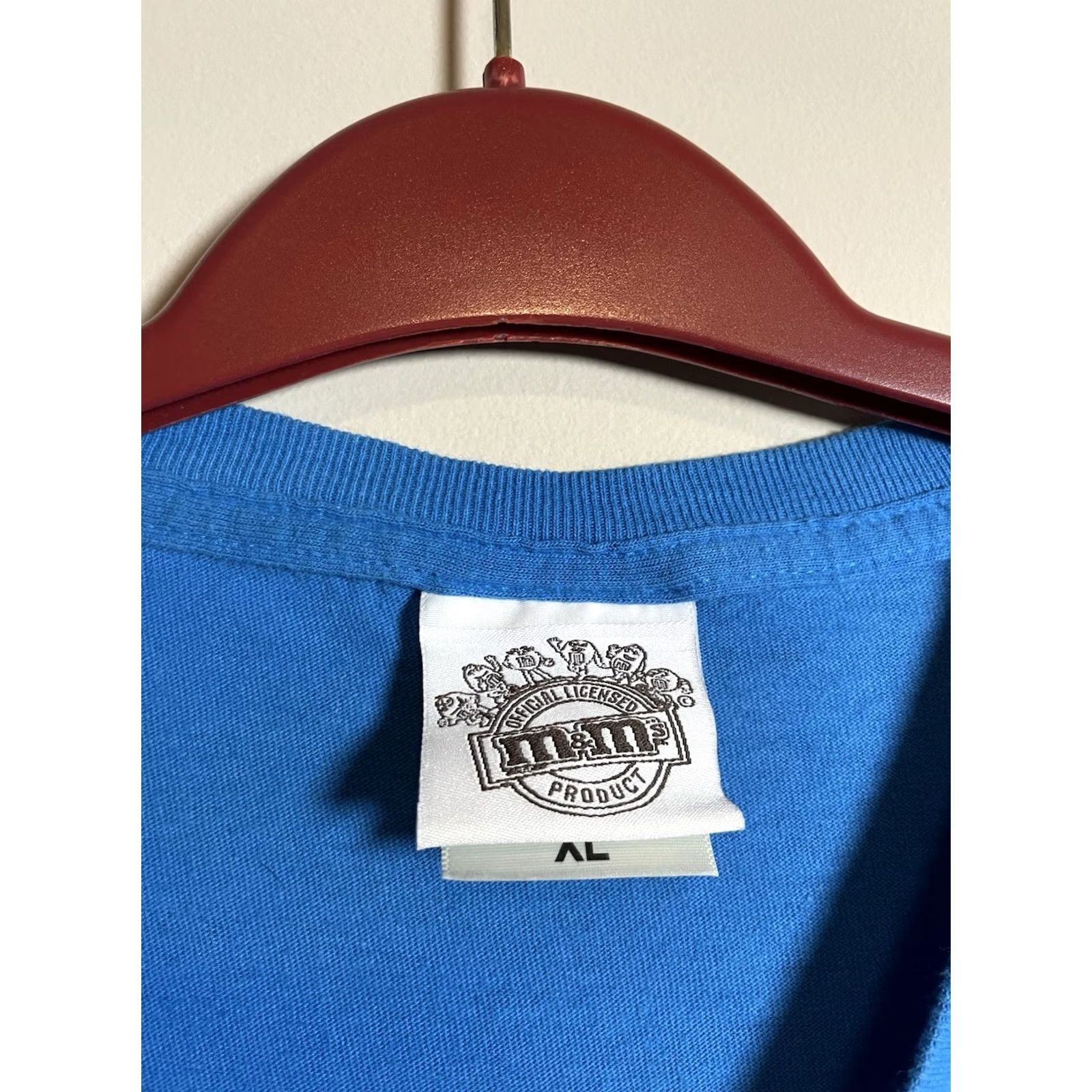 CHOCOOLATE VINTAGE M&M's T-Shirt XL Blue Graphic Tee Men Regular Candy Logo USA - 200 characters limit reached Size US XL / EU 56 / 4 - 6 Thumbnail