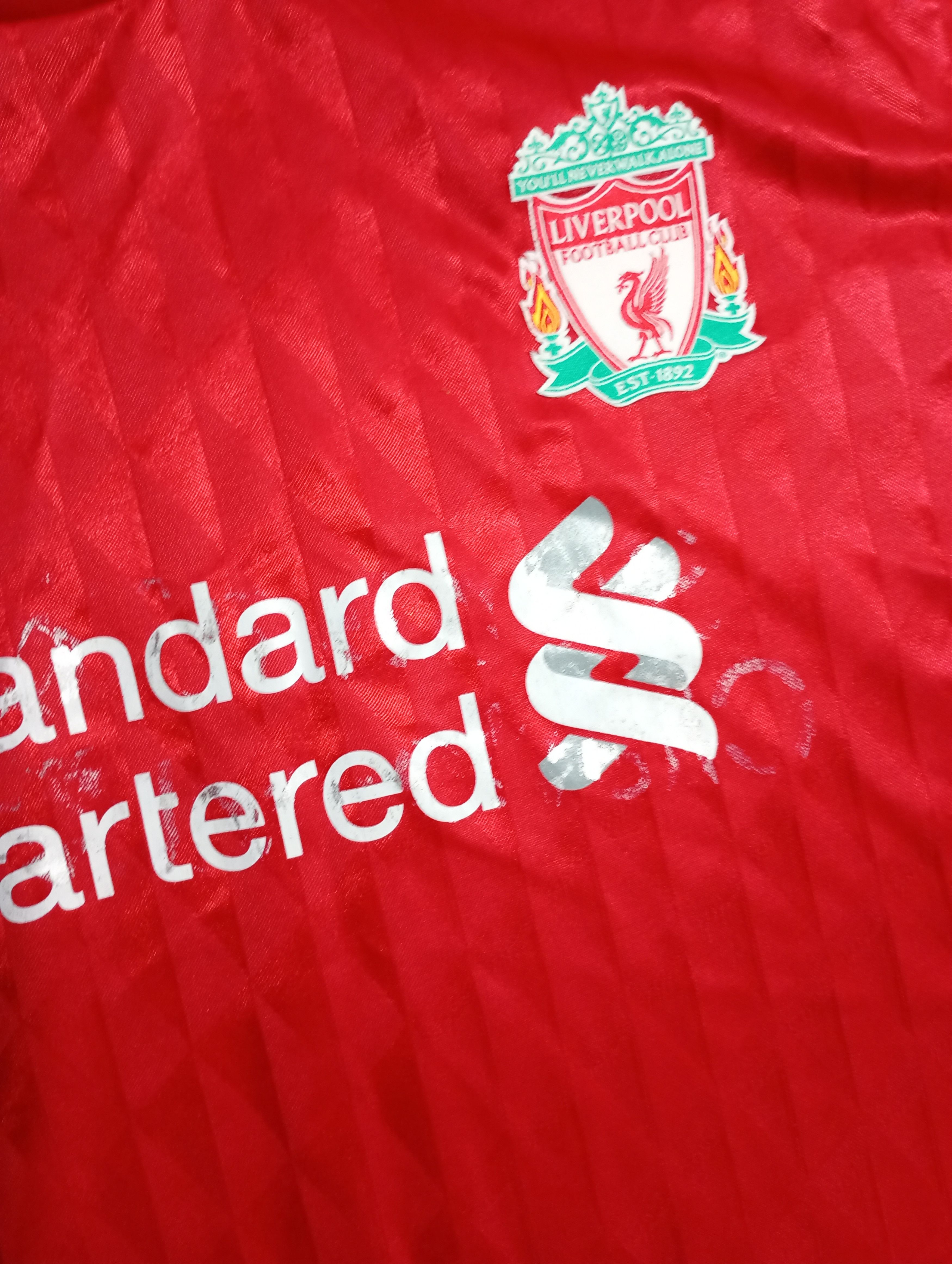 Adidas Adidas Liverpool FC Home Jersey 2011-2012 Size US XXL / EU 58 / 5 - 9 Thumbnail