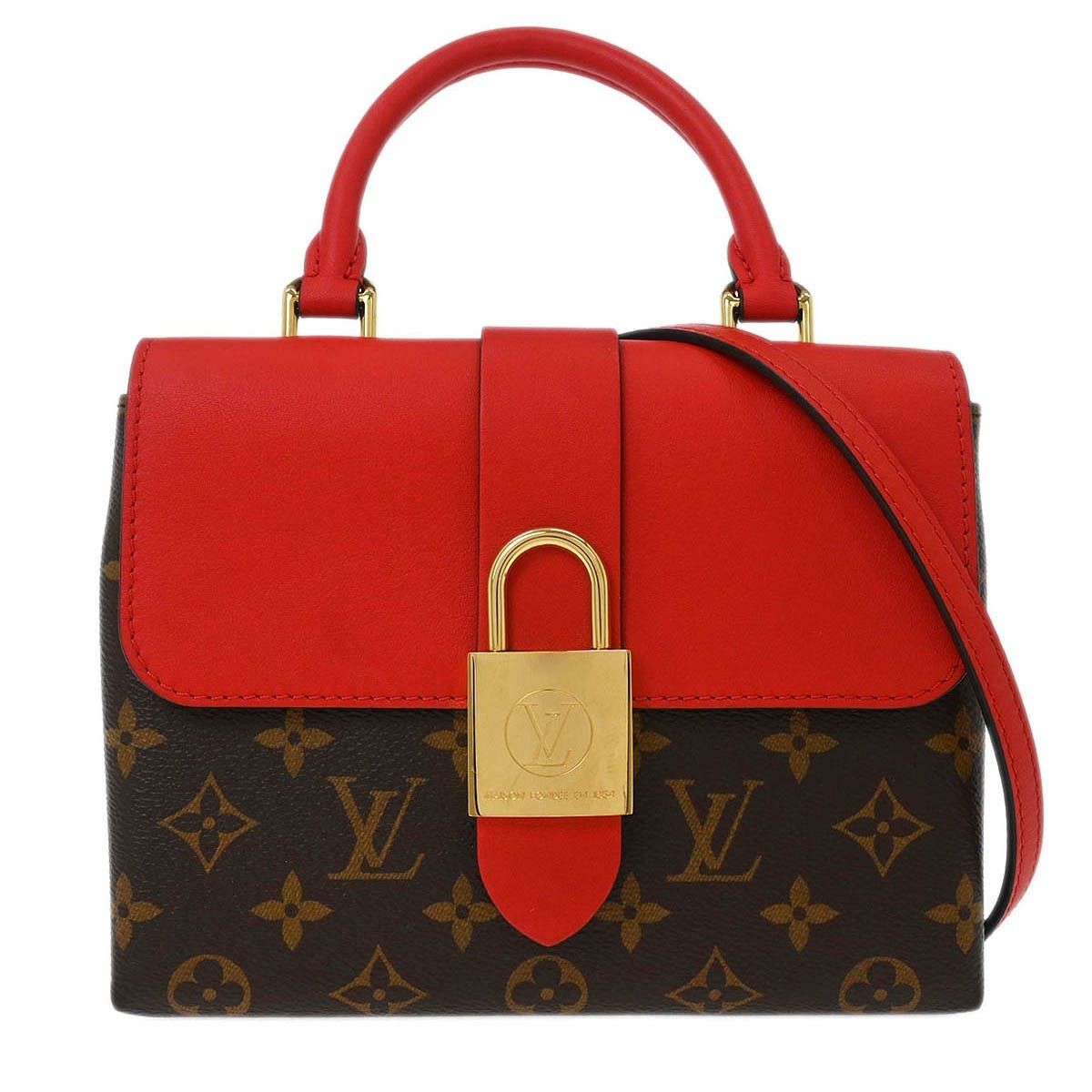 Louis Vuitton Louis Vuitton Locky Handbag Monogram Canvas with Leather Size ONE SIZE - 1 Thumbnail
