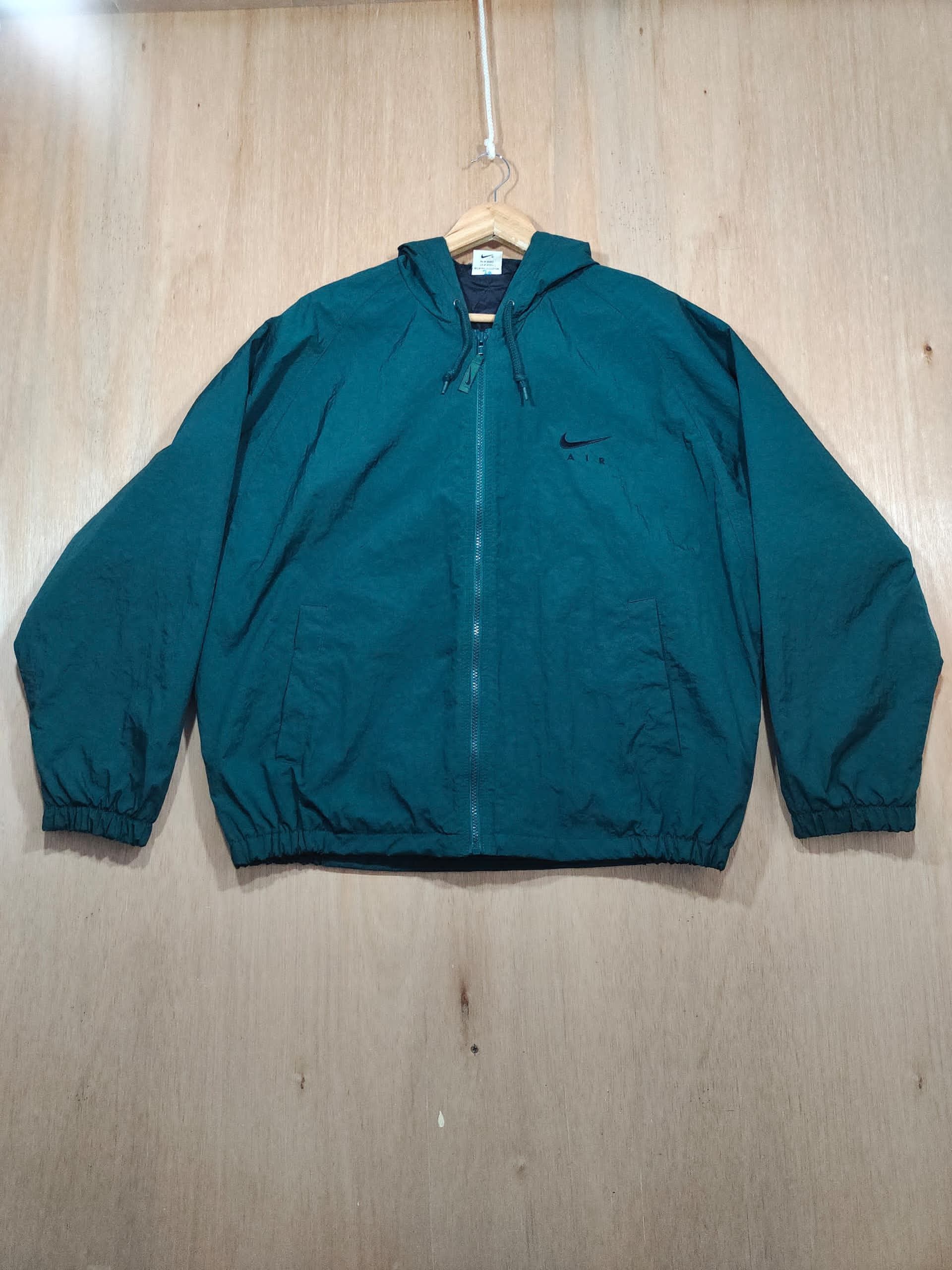 Nike VINTAGE NIKE SWOOSH HOODIE LIGHT JACKET Size US M / EU 48-50 / 2 - 1 Thumbnail