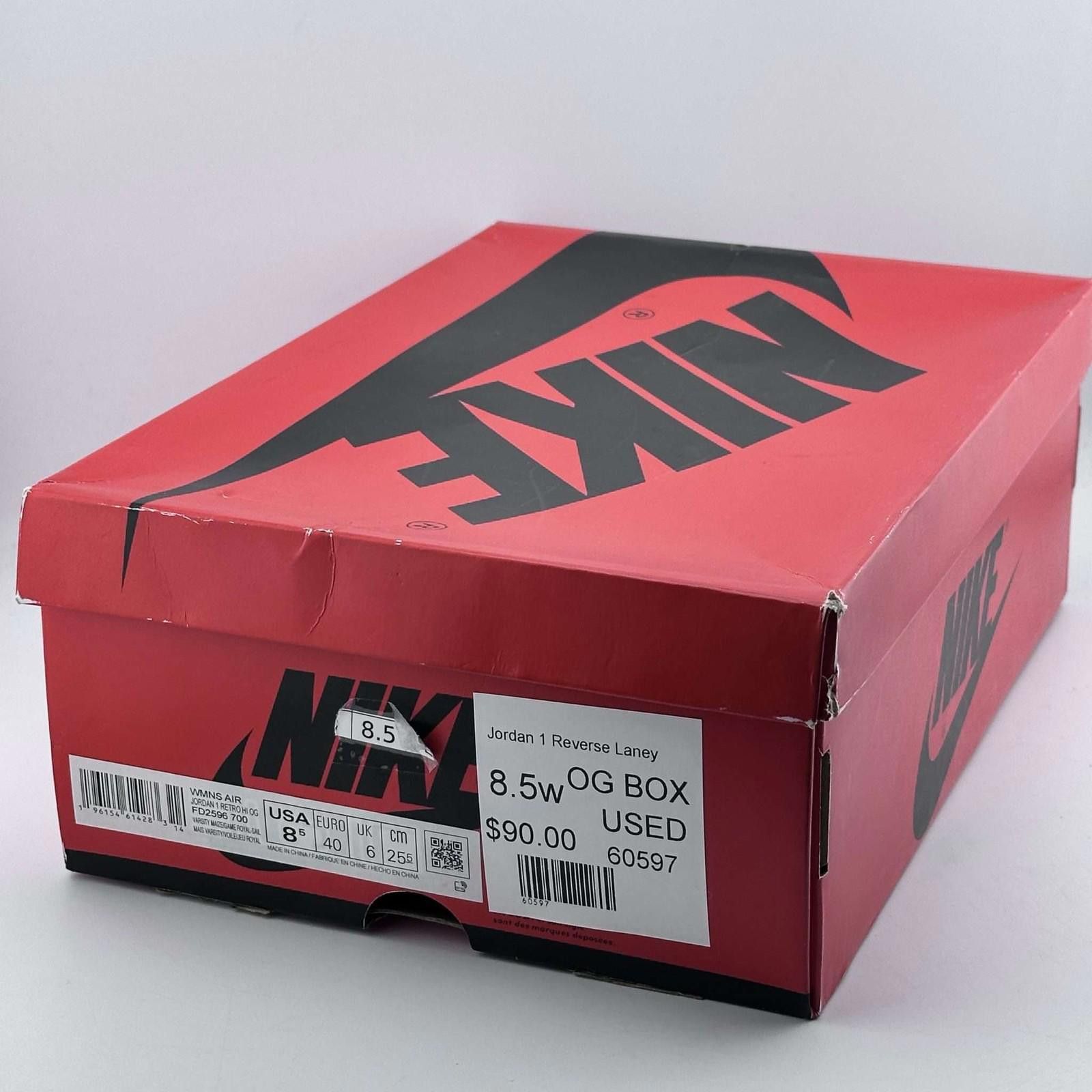 Nike Nike Air Jordan 1 Retro High Royal-Sail 8.5W Size US 8.5 / IT 38.5 - 6 Thumbnail