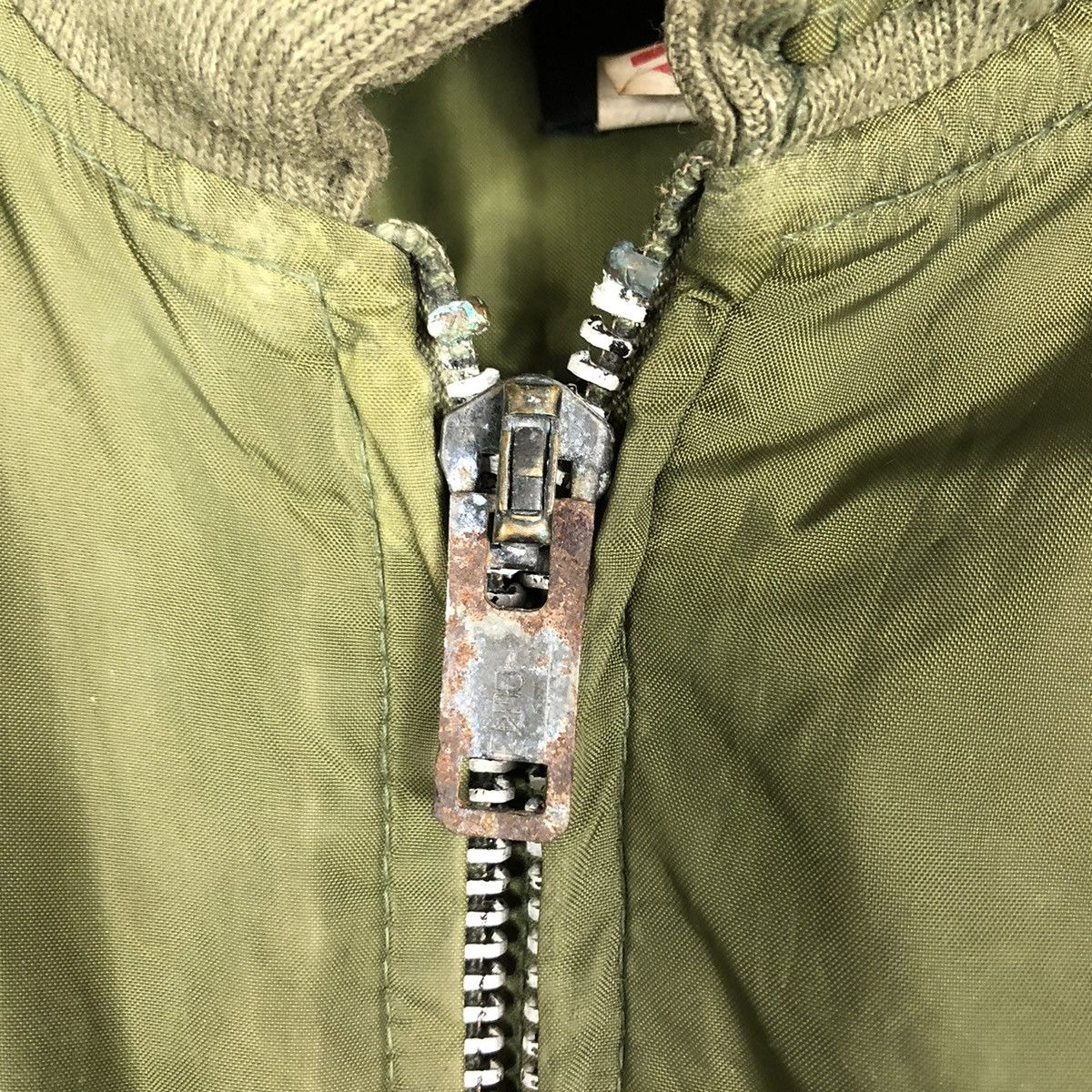 Vintage 🔥VINTAGE 60’s FLY BOMBER JACKET MILITARY MADE IN USA Size US L / EU 52-54 / 3 - 17 Thumbnail