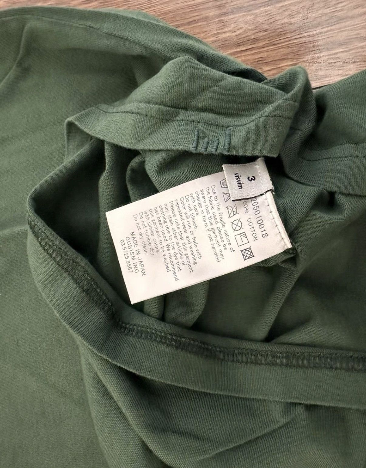 Visvim VISVIM HENLEY S/S (GIZA) Natural Dye / Plant Dye Size US M / EU 48-50 / 2 - 3 Thumbnail