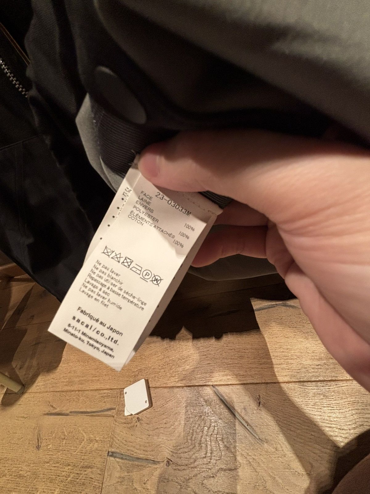 Sacai Sacai Thomas mason light jacket Size US M / EU 48-50 / 2 - 7 Thumbnail