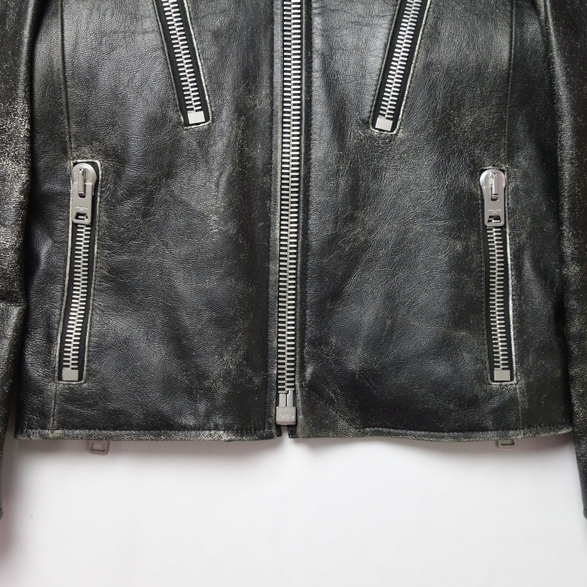 Coach FW2016 "COACH" Vintage Goat Leather Rider Jacket Size US S / EU 44-46 / 1 - 6 Thumbnail