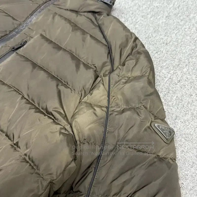 Prada Prada Men's XL Green Puffer Jacket. Size US XL / EU 56 / 4 - 3 Thumbnail