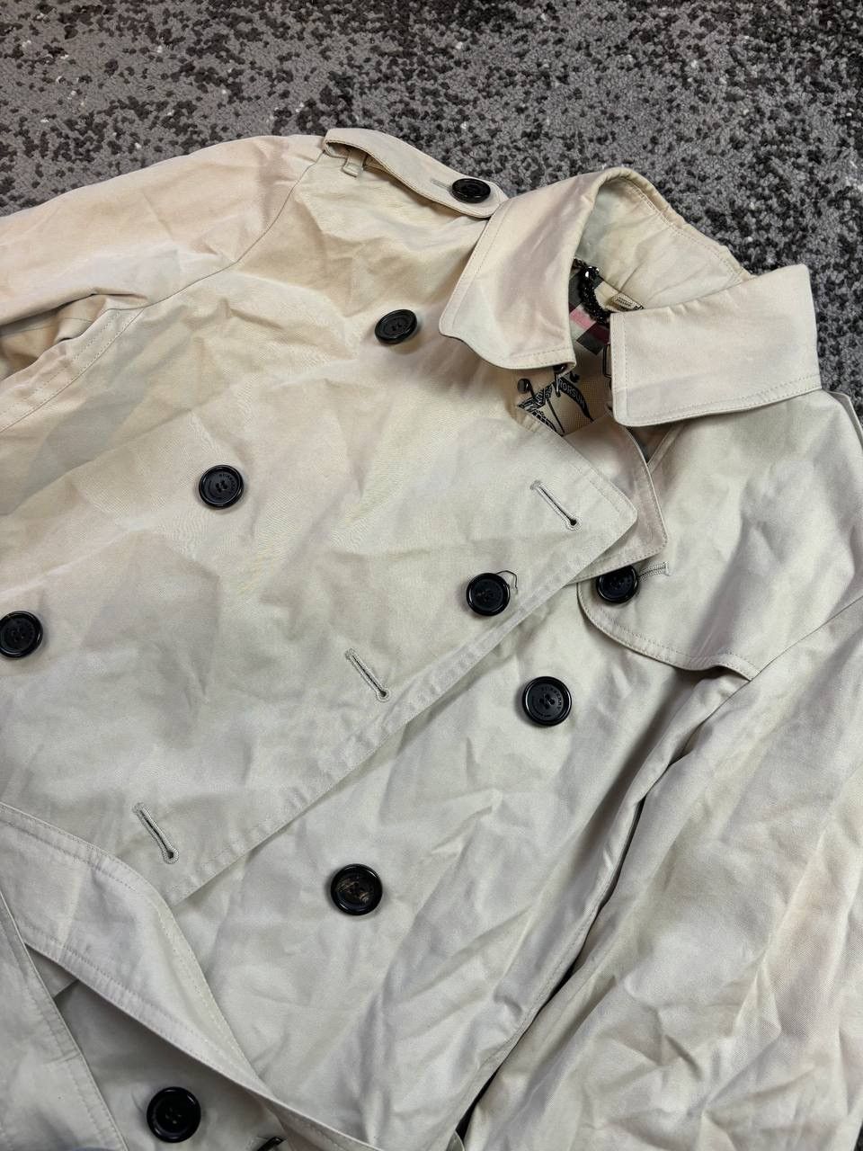 Burberry × Vintage Vintage Burberry Kensington Heritage Mid-Length Trench Coat Size US S / EU 44-46 / 1 - 3 Thumbnail